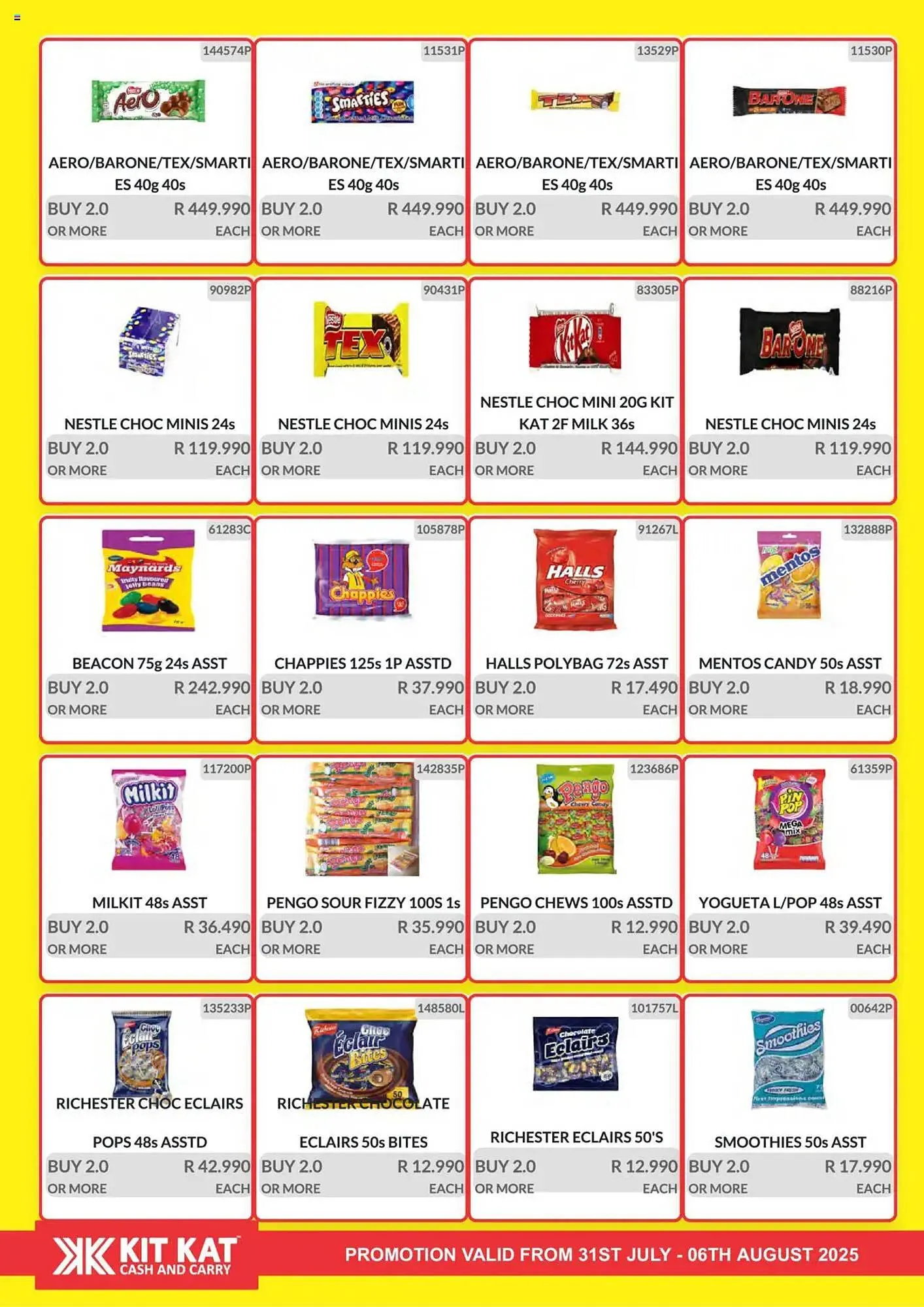 KitKat Cash and Carry catalogue from 31 July to 6 August 2025 - Catalogue Page 3