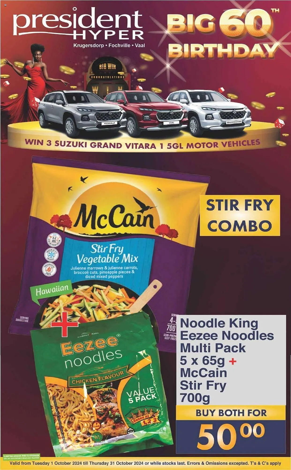 President Hyper catalogue from 1 October to 31 October 2024 - Catalogue Page 1