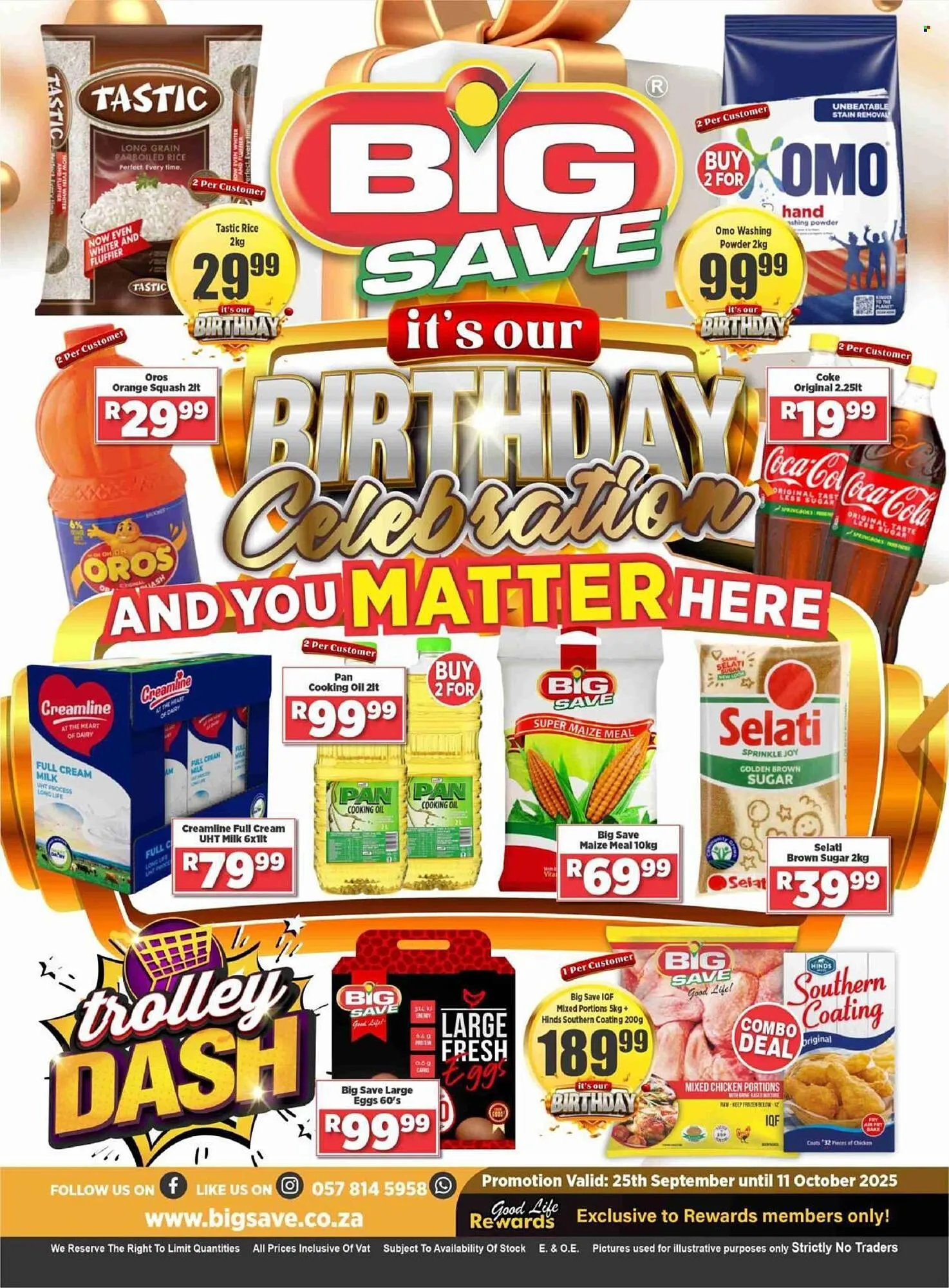 Big Save catalogue from 25 September to 11 October 2025 - Catalogue Page 1