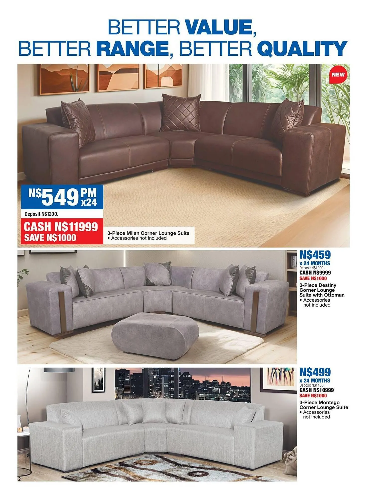 OK Furniture catalogue from 21 July to 10 August 2025 - Catalogue Page 2