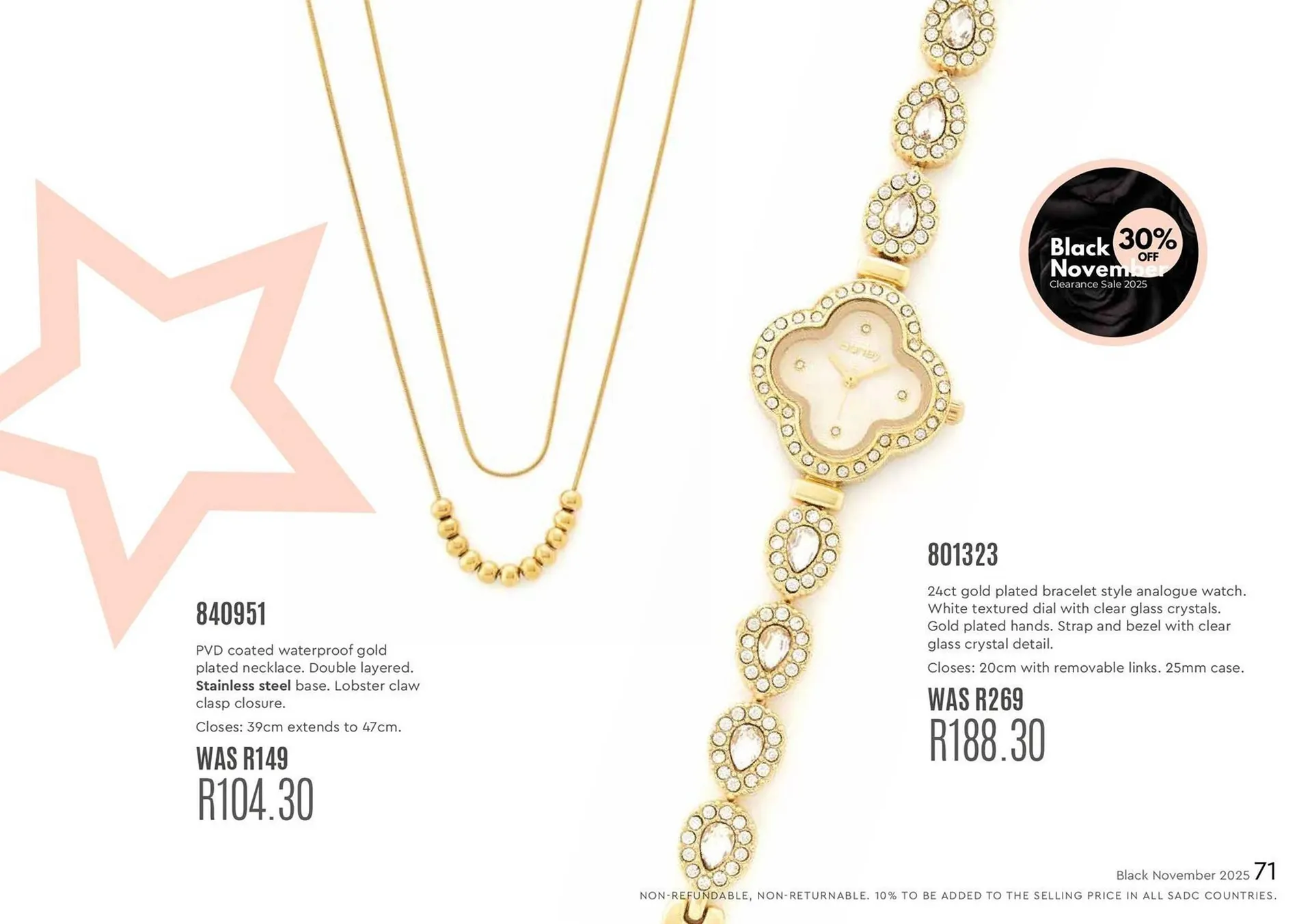 Honey Fashion Accessories catalogue from 4 November to 10 November 2025 - Catalogue Page 73