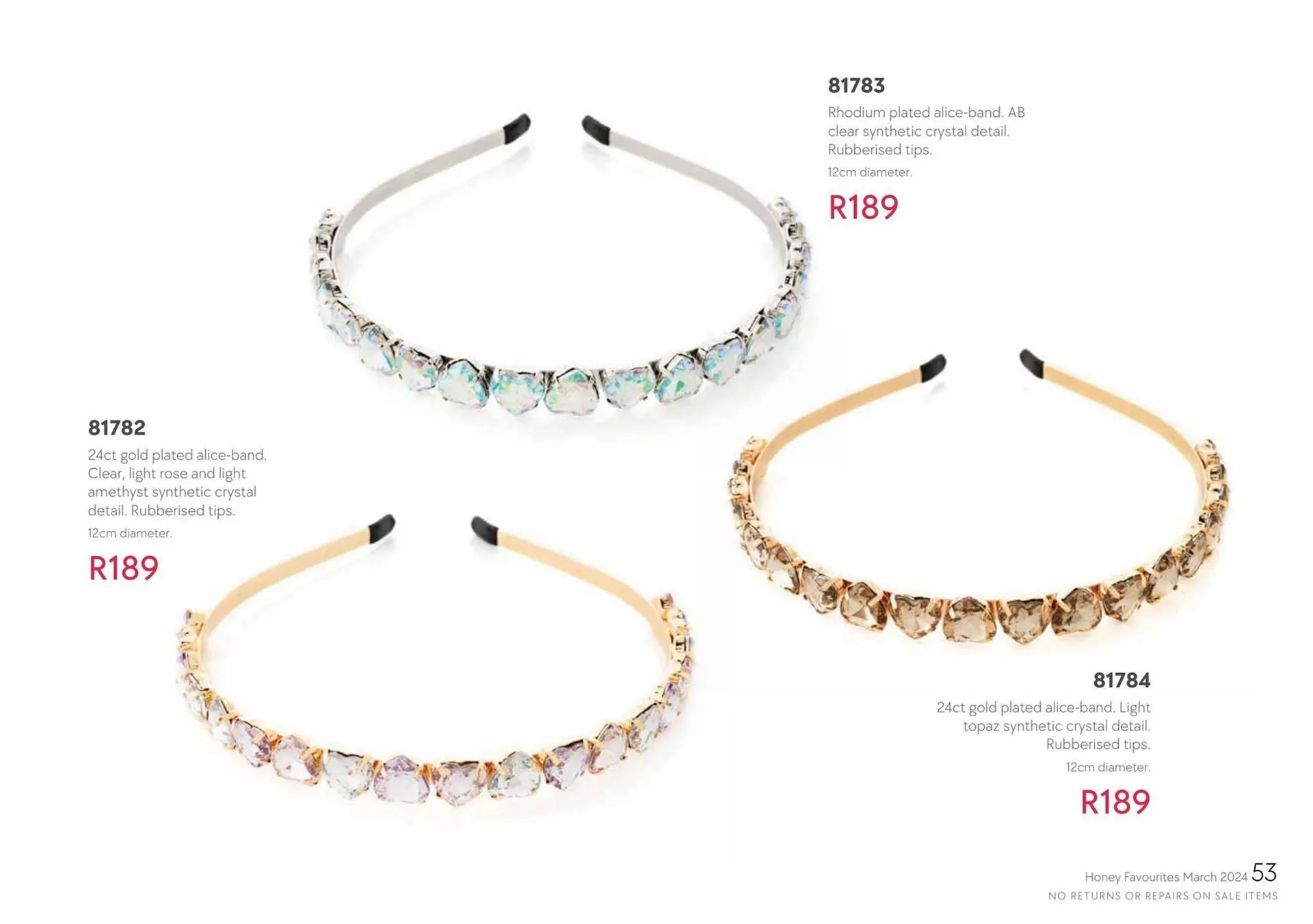 Honey Fashion Accessories catalogue from 29 March to 30 April 2024 - Catalogue Page 50