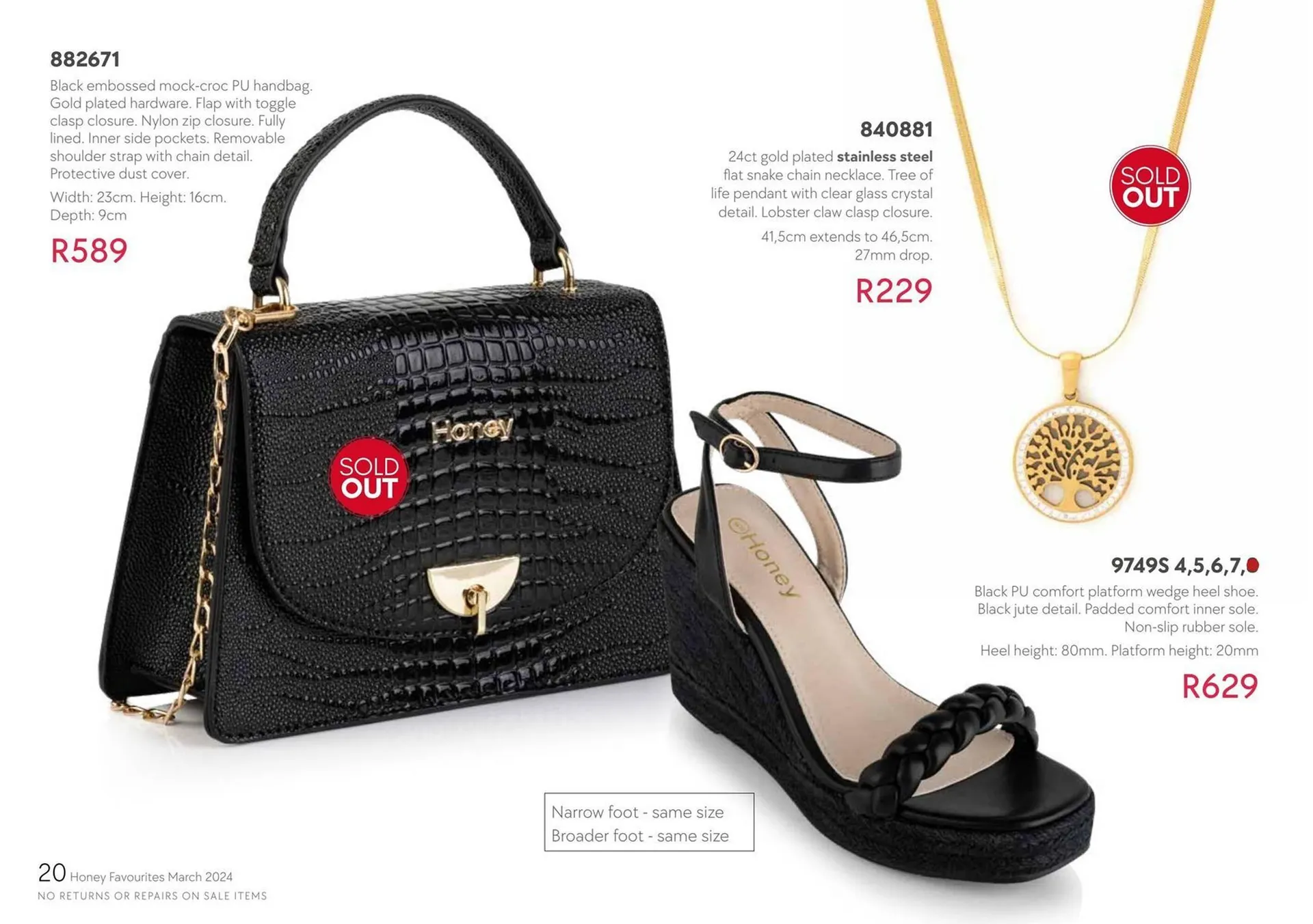 Honey Fashion Accessories catalogue from 29 March to 30 April 2024 - Catalogue Page 14