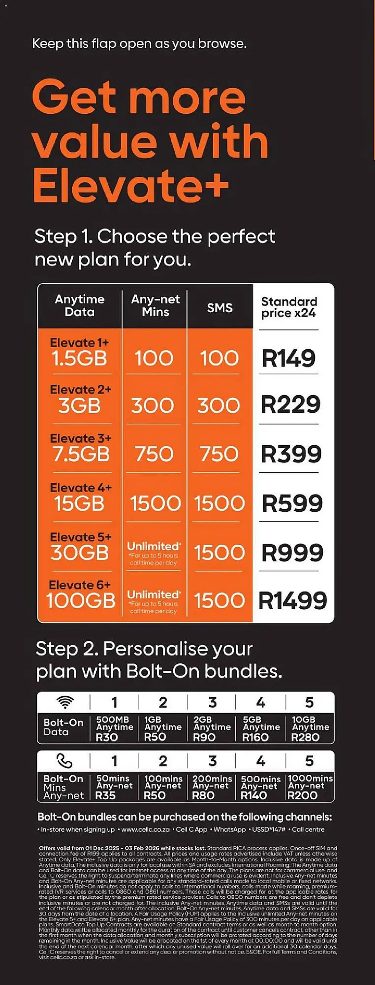 Cell C catalogue from 1 December to 3 February 2026 - Catalogue Page 3