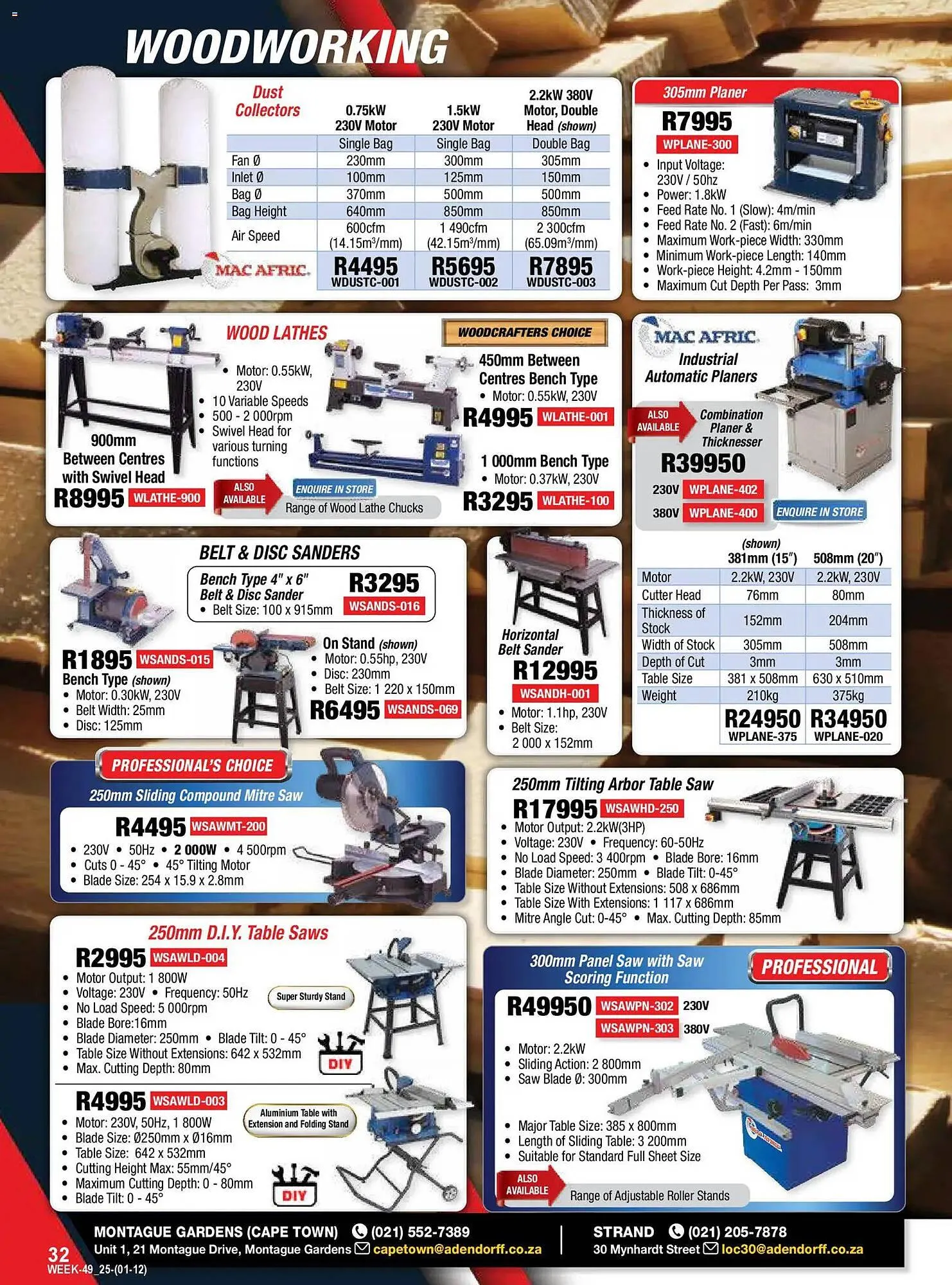 Adendorff Machinery Mart catalogue from 30 November to 31 December 2025 - Catalogue Page 34