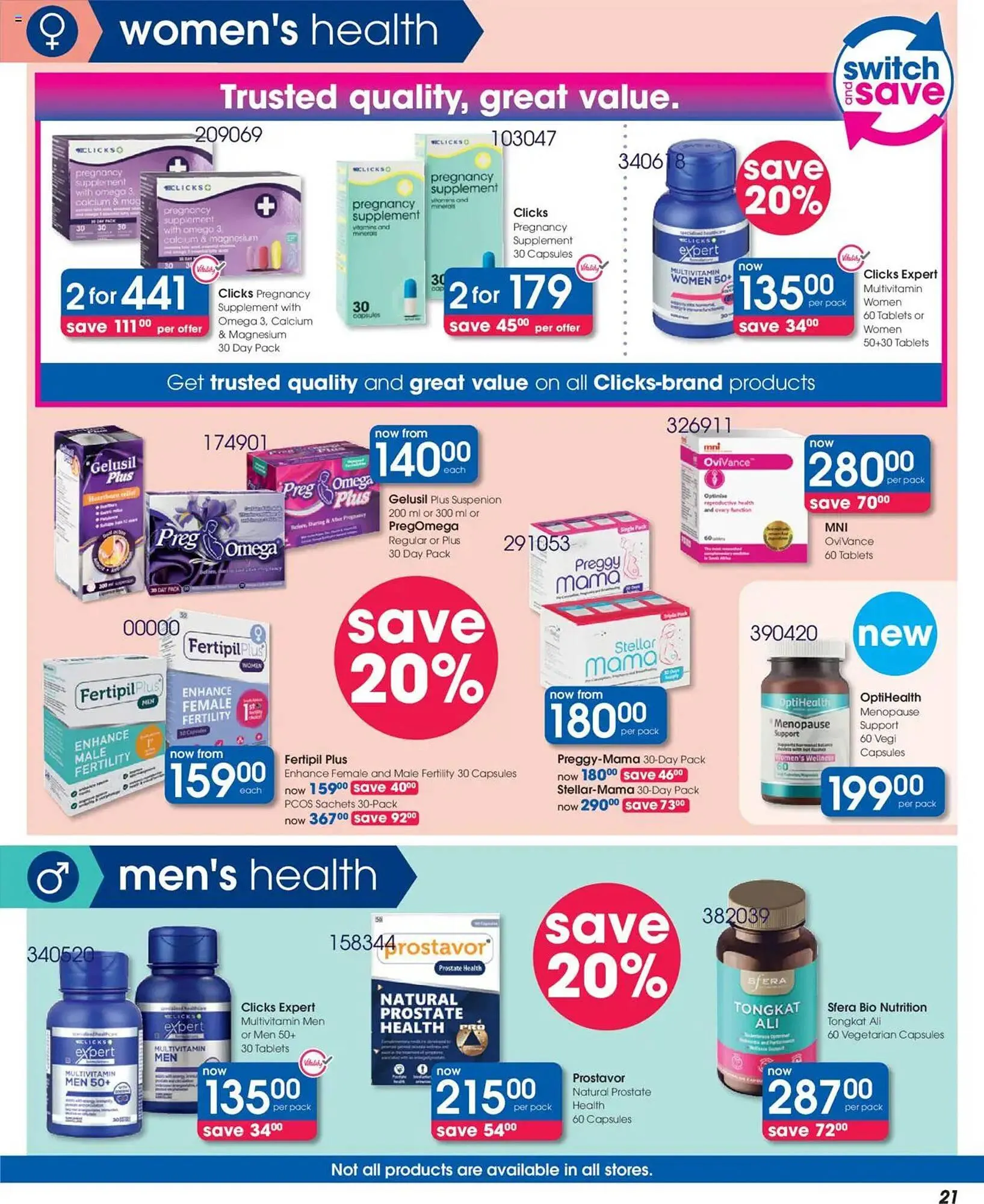 Clicks catalogue from 17 April to 20 May 2025 - Catalogue Page 21