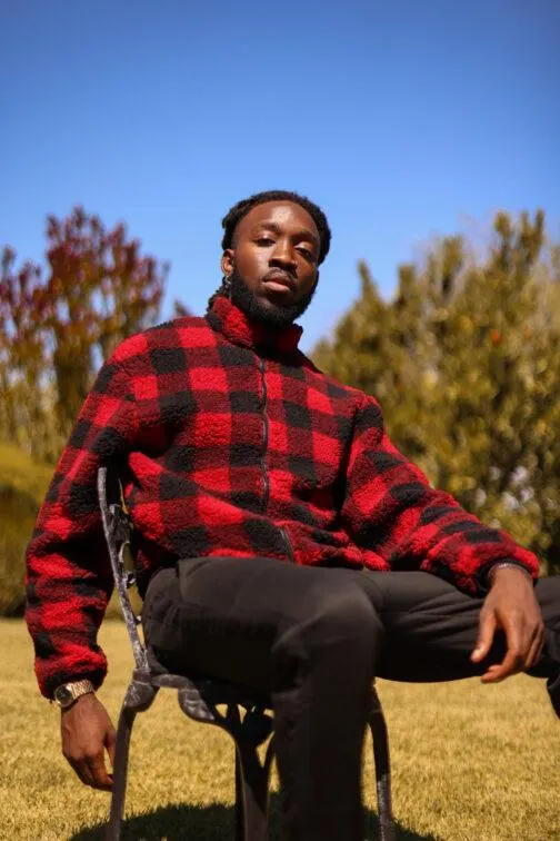 Men’s Printed Fleece Jacket