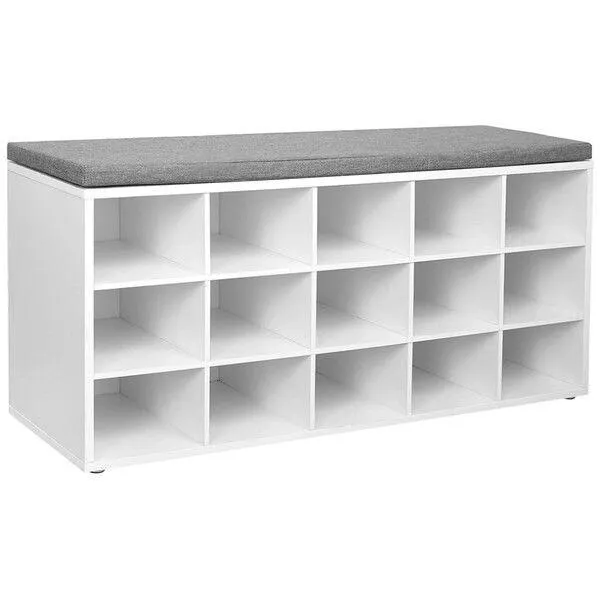 15 CUBES ENTRYWAY STORAGE BENCH