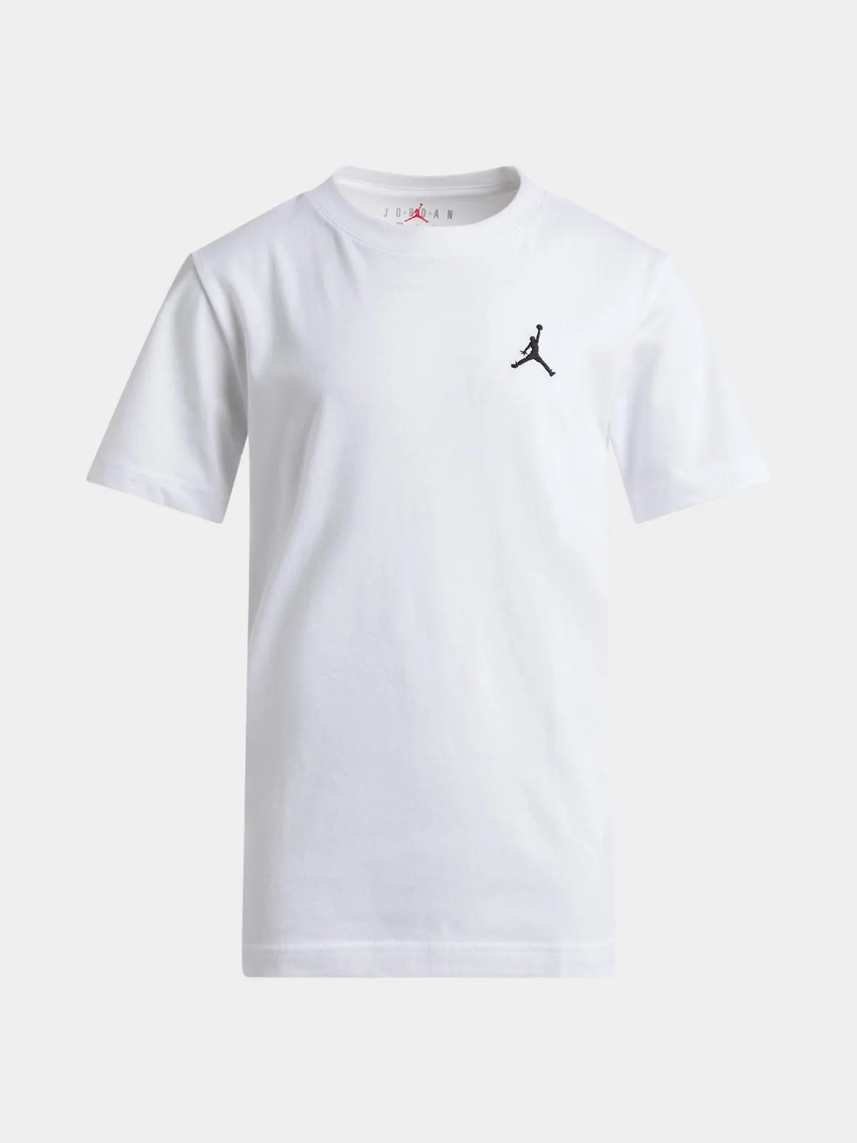 Jordan Unisex Youth Jumpman Air Embroidered White T-Shirt