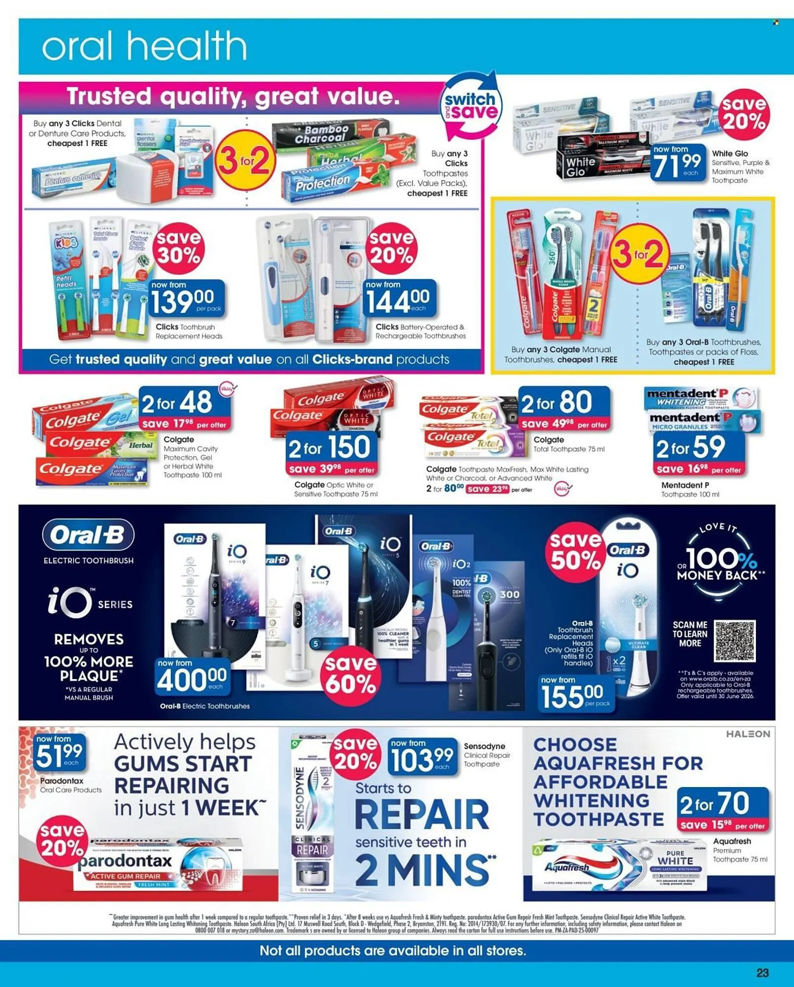 Clicks catalogue from 25 November to 8 December 2025 - Catalogue Page 23