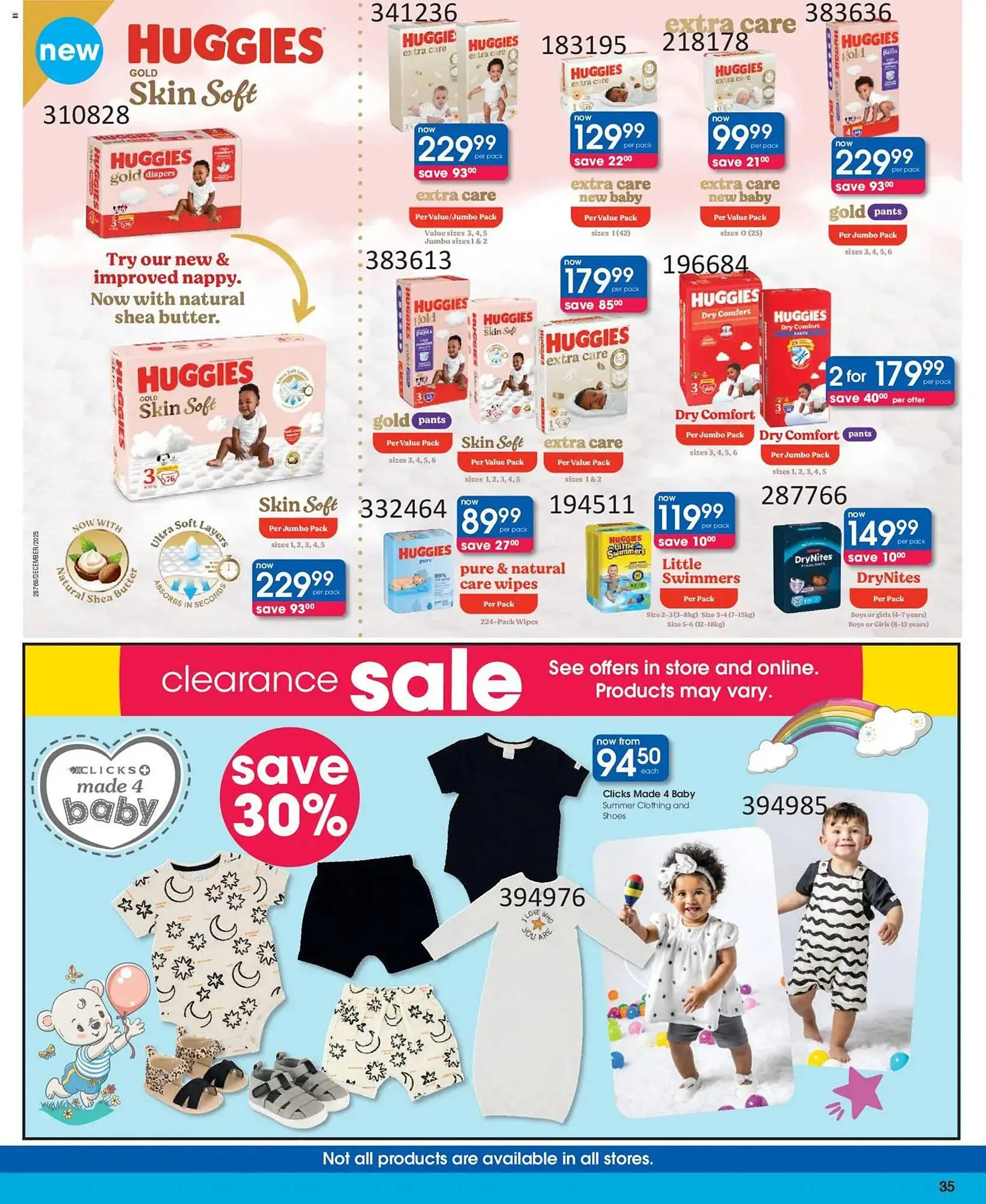 Clicks catalogue from 12 January to 21 January 2026 - Catalogue Page 35
