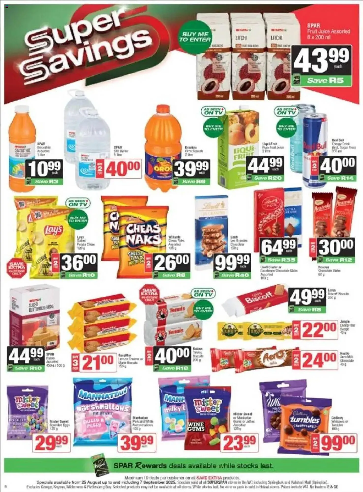 Spar catalogue from 25 August to 8 September 2025 - Catalogue Page 8