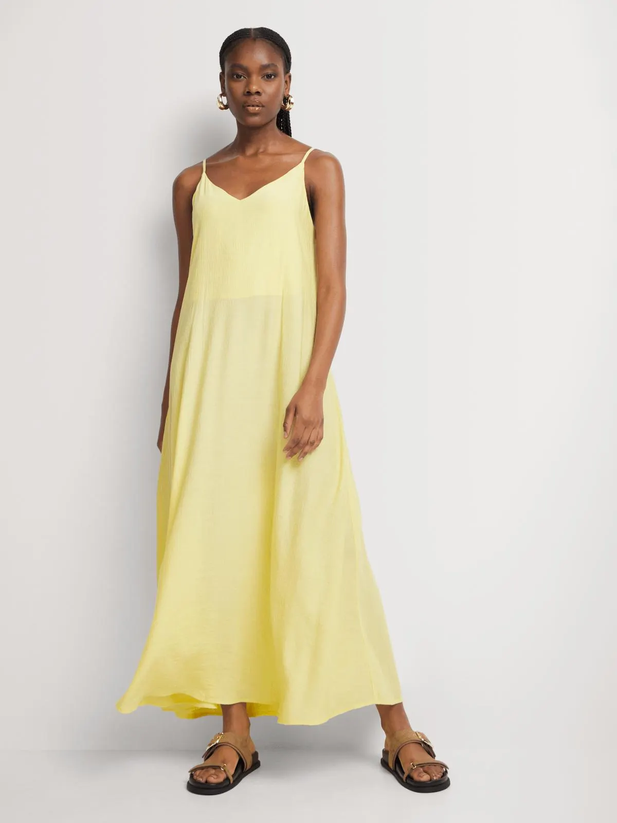 V-Neck Maxi Sundress