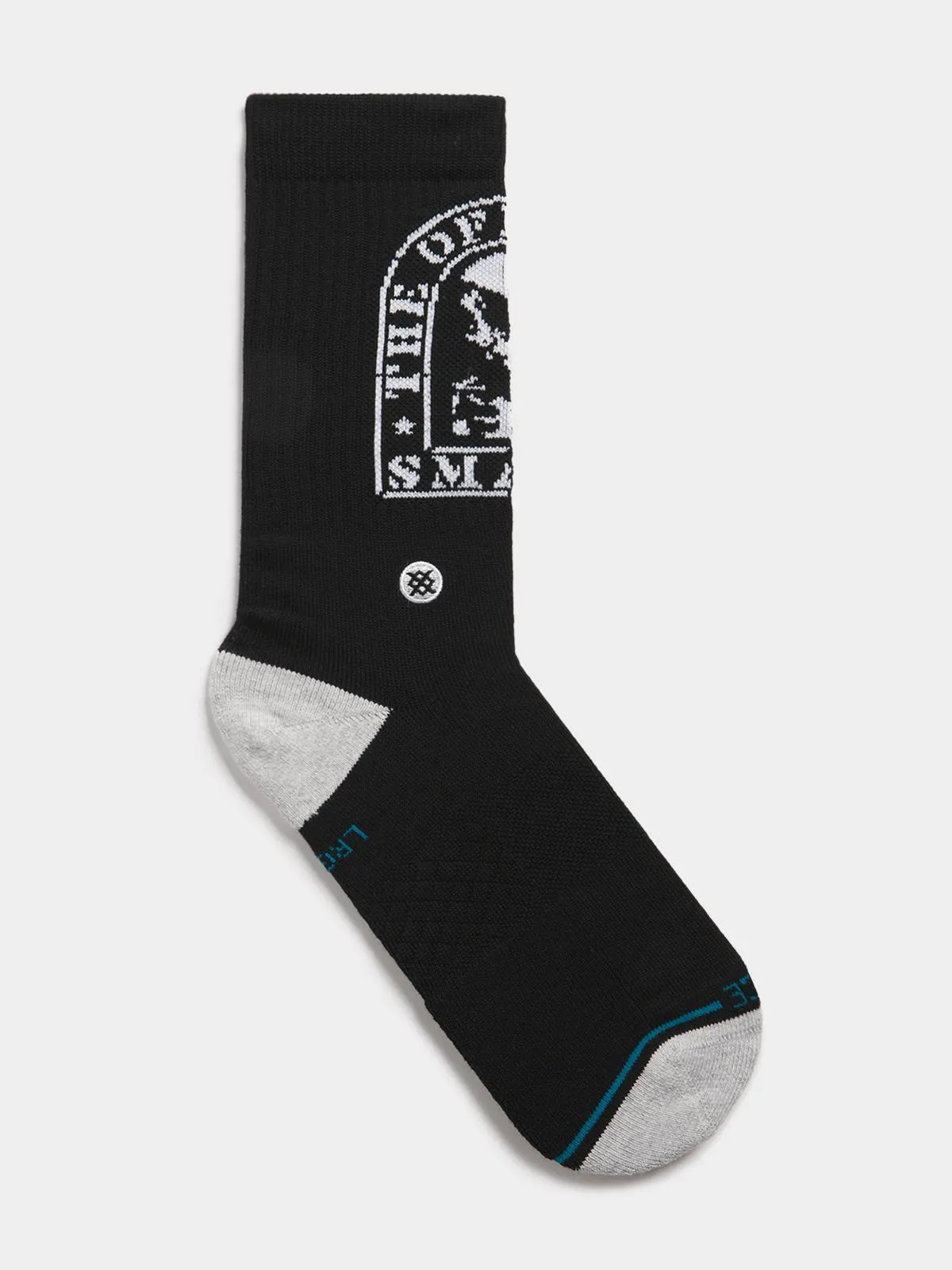 Stance Unisex Smashed Crew Black/Grey Socks