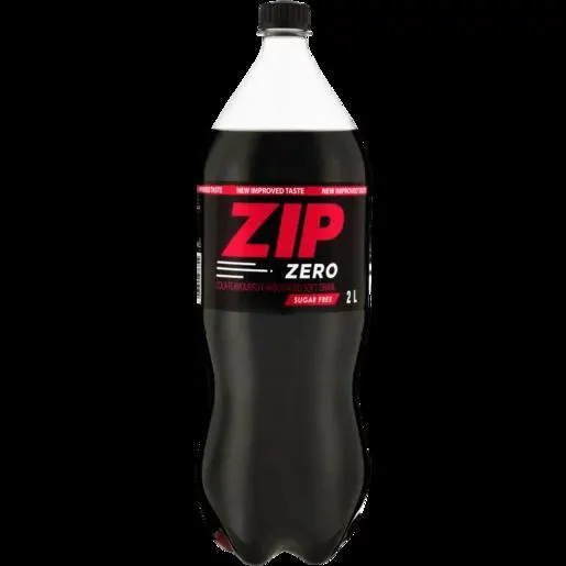 Zip Zero Cola Flavoured Soft Drink 2L