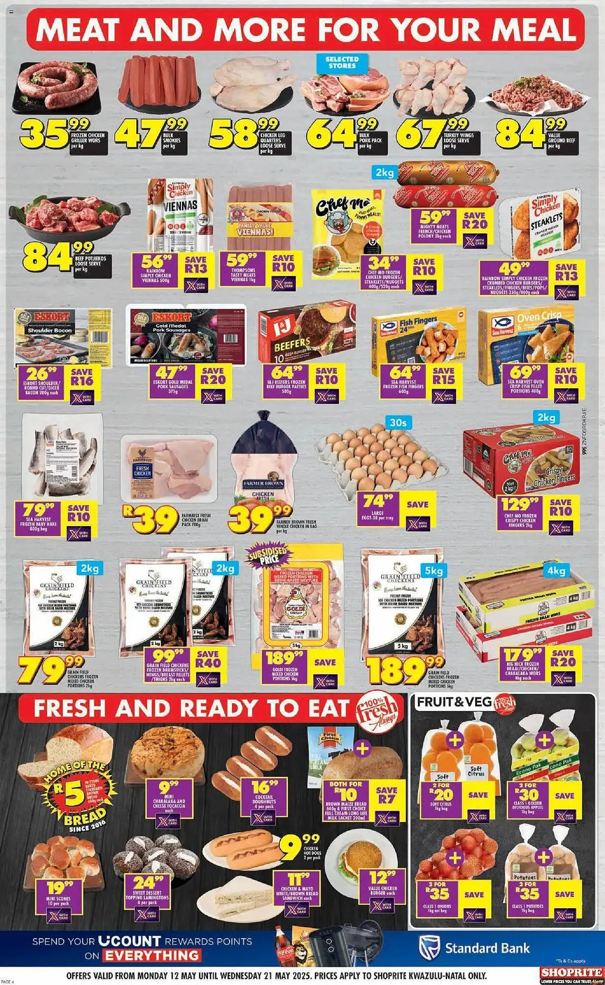 Shoprite catalogue from 12 May to 21 May 2025 - Catalogue Page 4