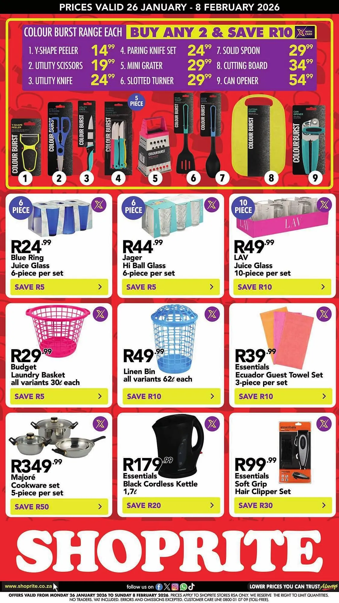 Shoprite catalogue from 26 January to 8 February 2026 - Catalogue Page 3