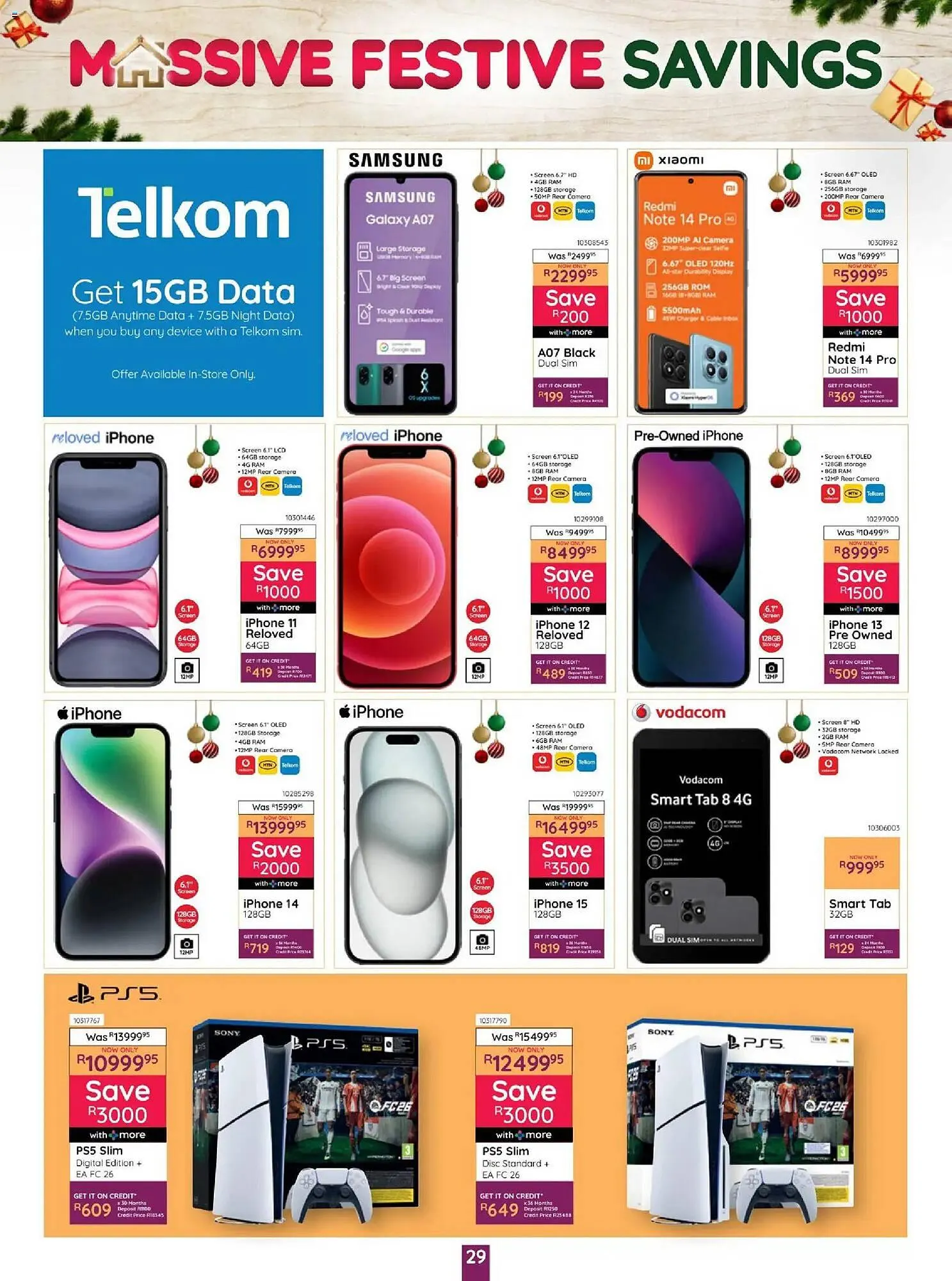 Bradlows catalogue from 1 December to 24 December 2025 - Catalogue Page 29