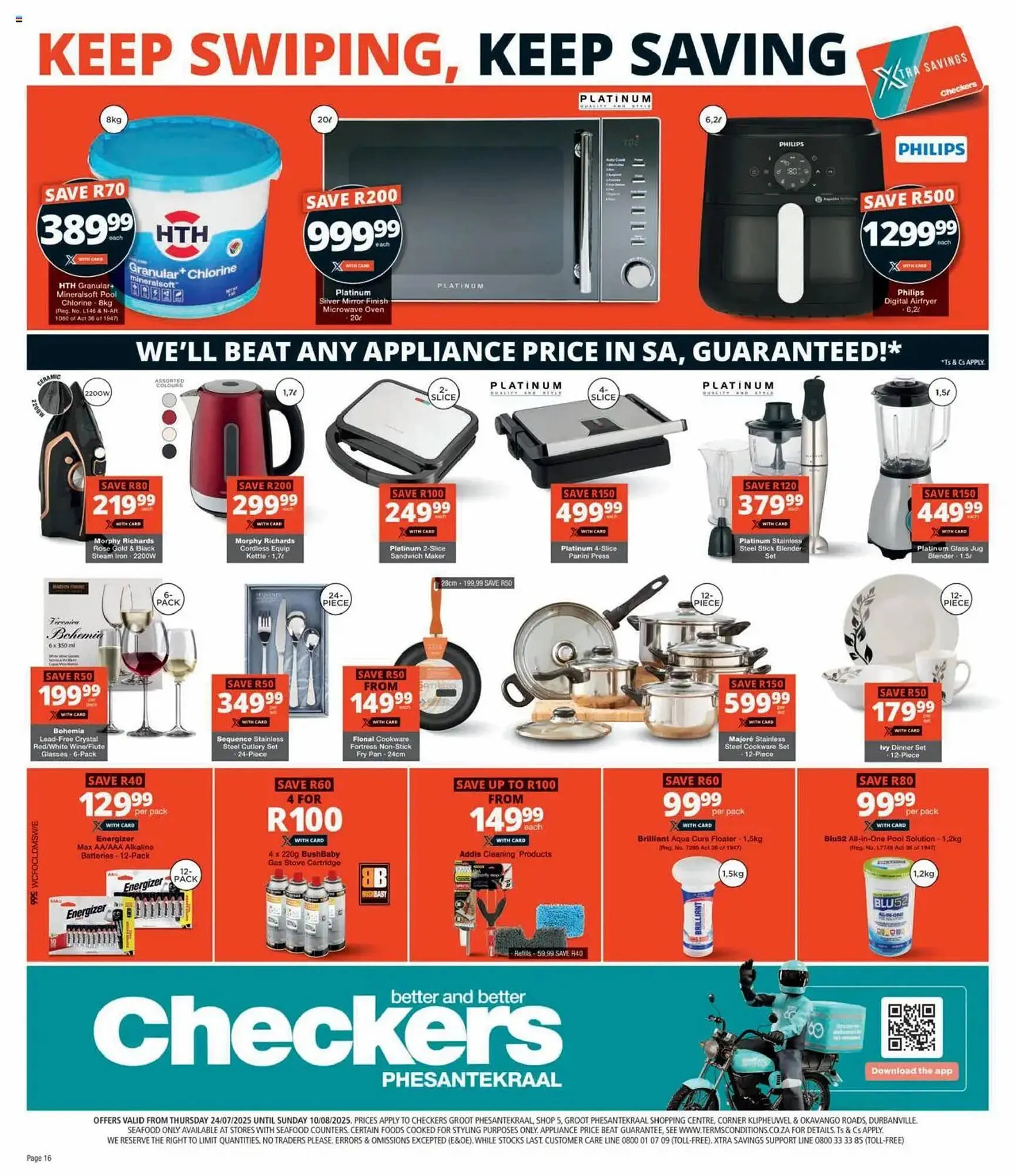 Checkers catalogue from 24 July to 10 August 2025 - Catalogue Page 16