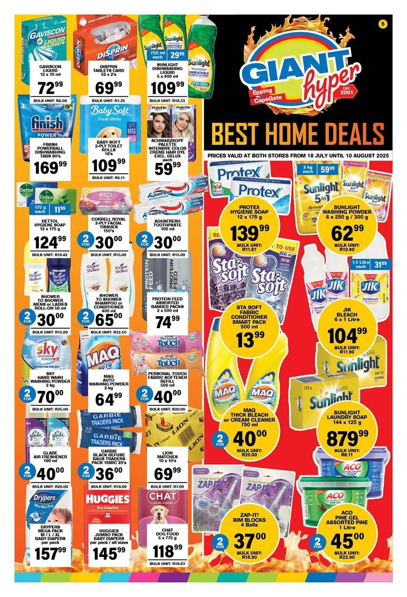 Giant Hyper catalogue from 18 July to 23 August 2025 - Catalogue Page 5