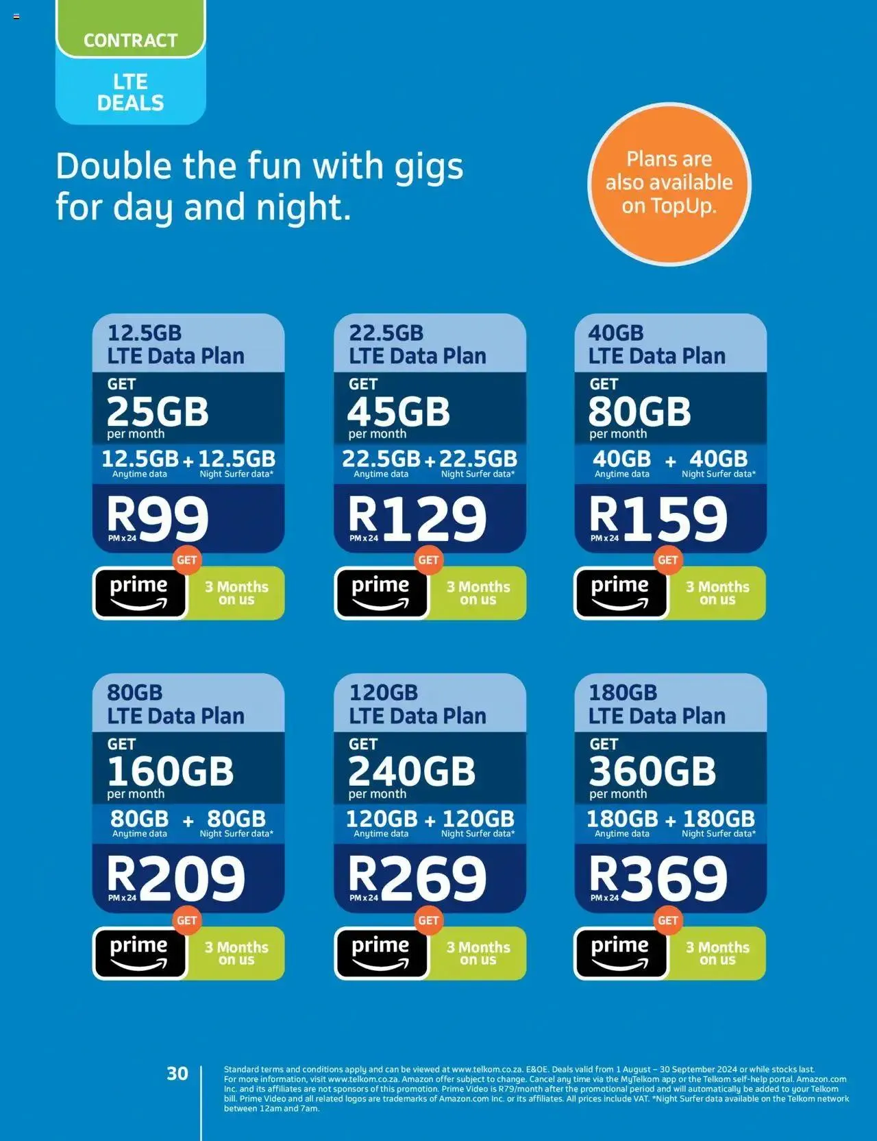 Telkom Deals from 1 August to 30 September 2024 - Catalogue Page 30