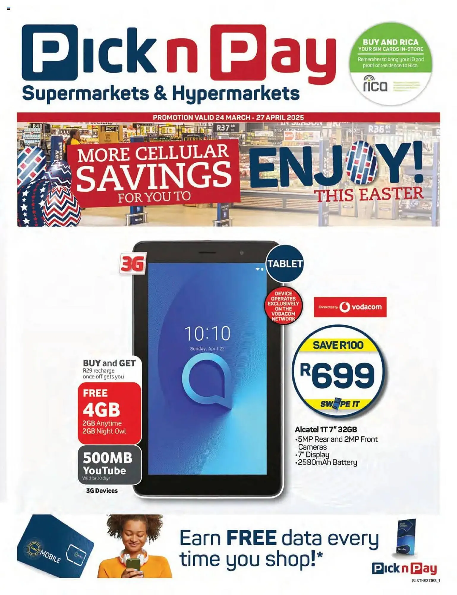 Pick n Pay catalogue from 24 March to 27 April 2025 - Catalogue Page 1