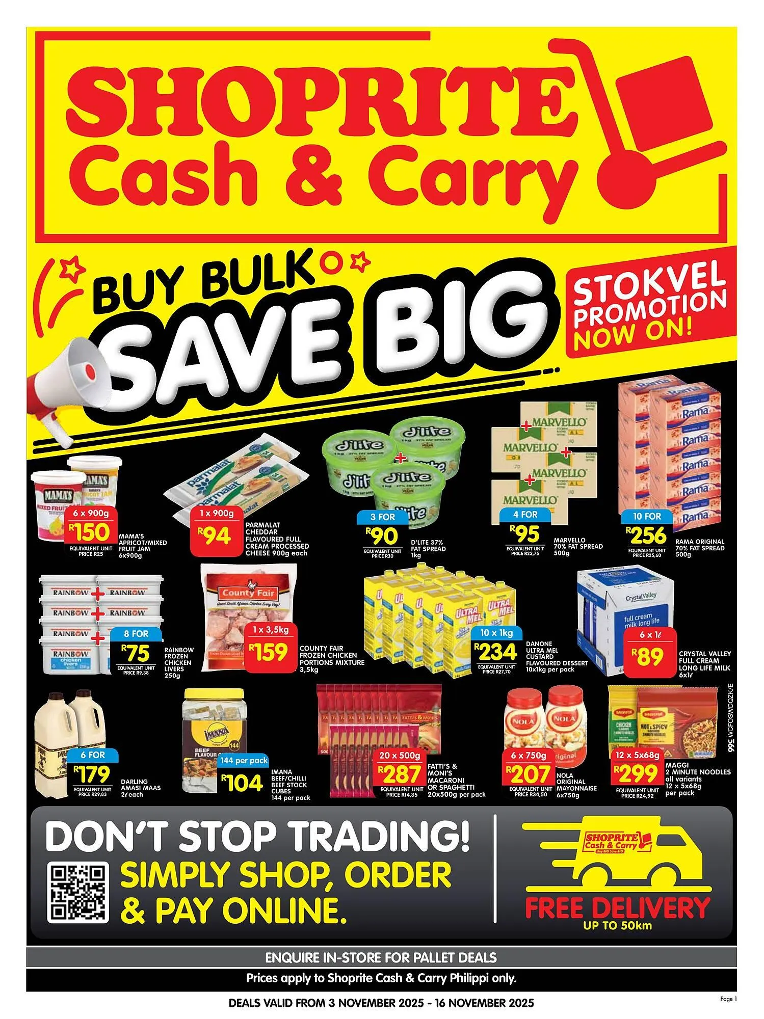 Shoprite catalogue from 3 November to 16 November 2025 - Catalogue Page 5