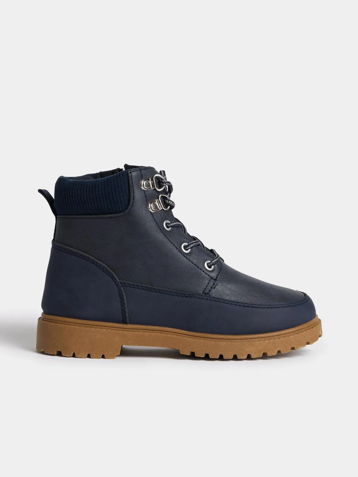 Exact Older Boy's Navy Military Boots