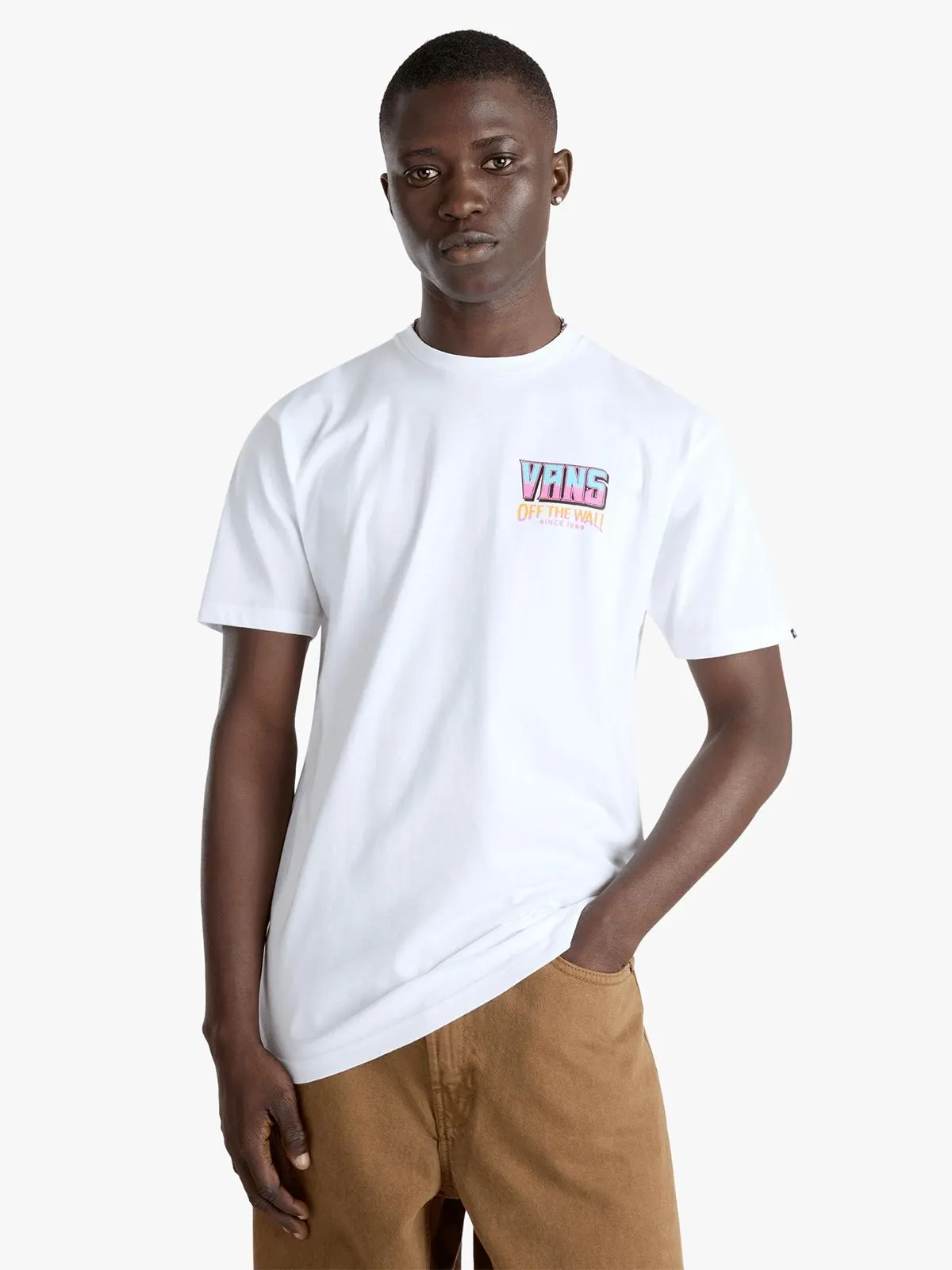 Vans Men's Palm Cheers Classic White T-Shirt