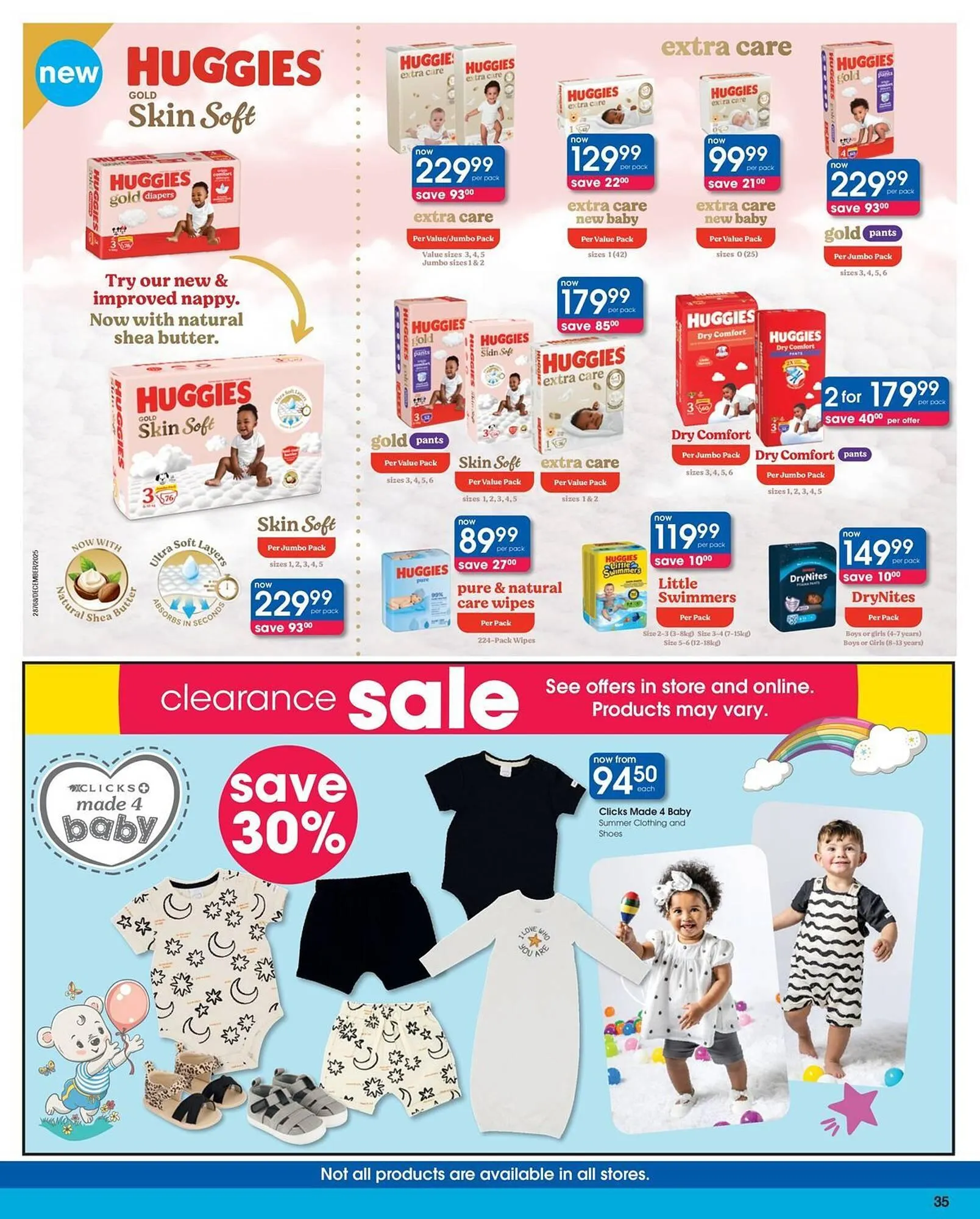 Clicks catalogue from 30 December to 12 January 2026 - Catalogue Page 35