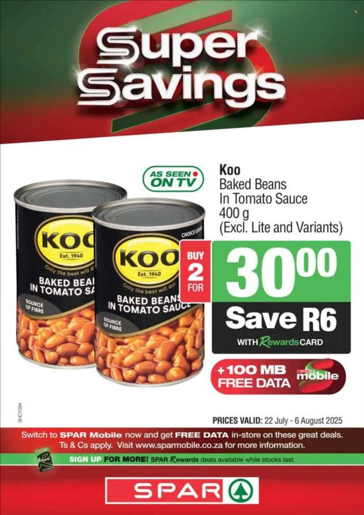 Spar catalogue from 22 July to 6 August 2025 - Catalogue Page 7