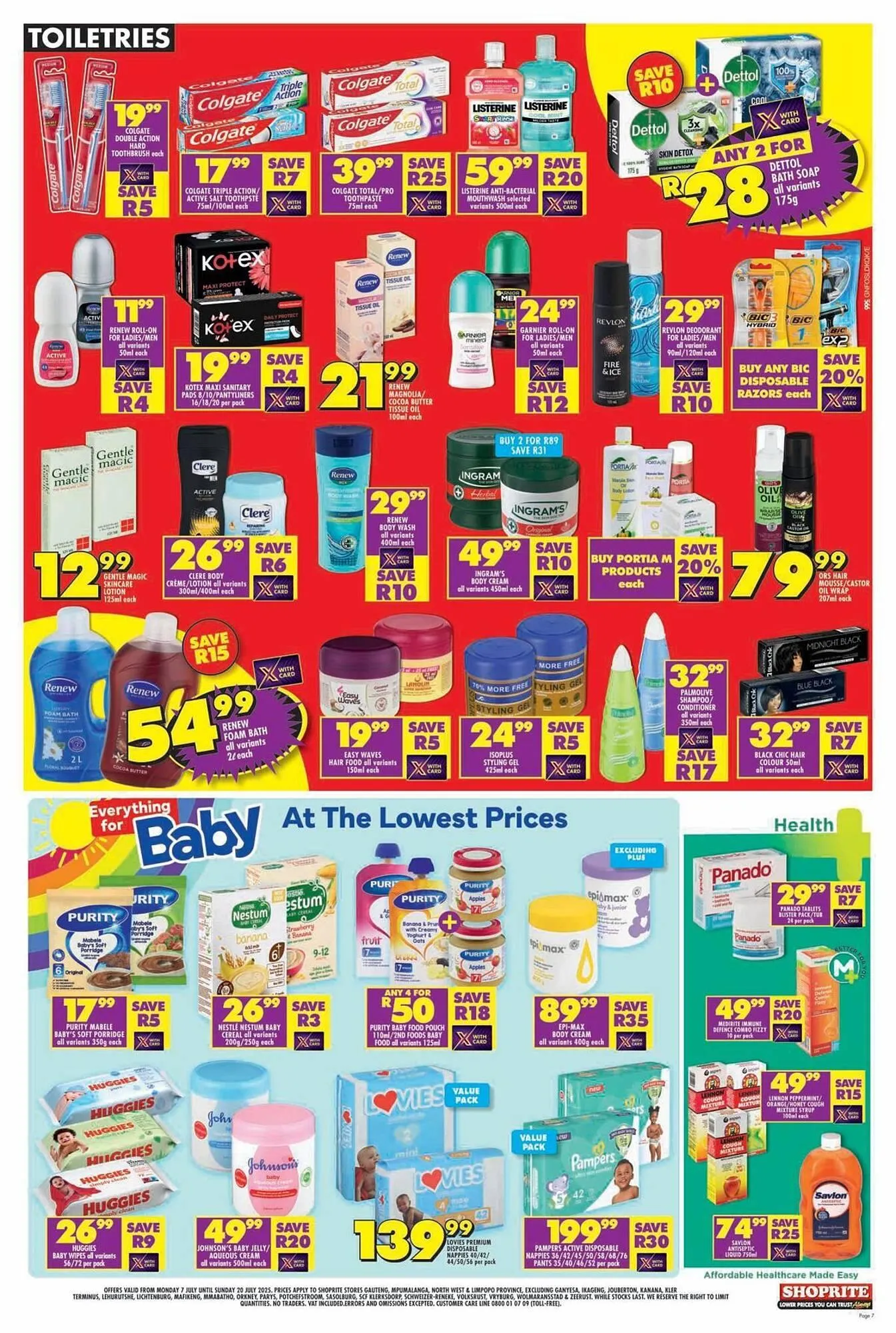 Shoprite catalogue from 7 July to 20 July 2025 - Catalogue Page 7
