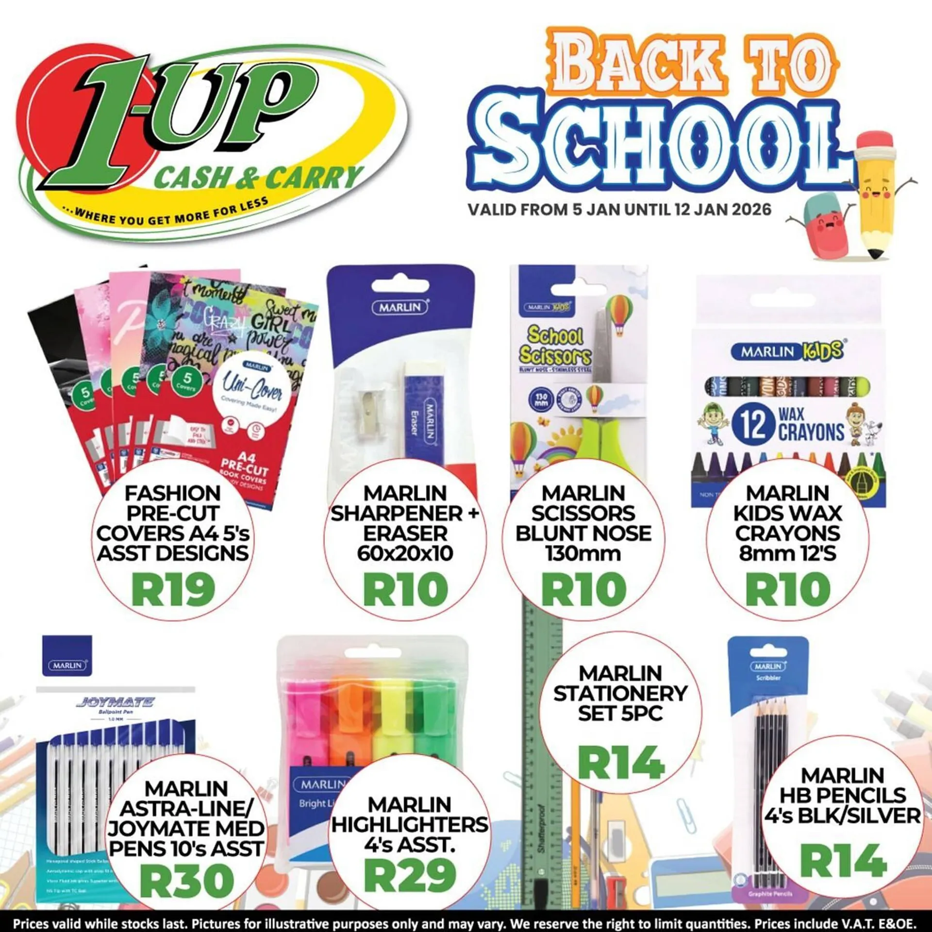 1UP catalogue from 5 January to 12 January 2026 - Catalogue Page 1