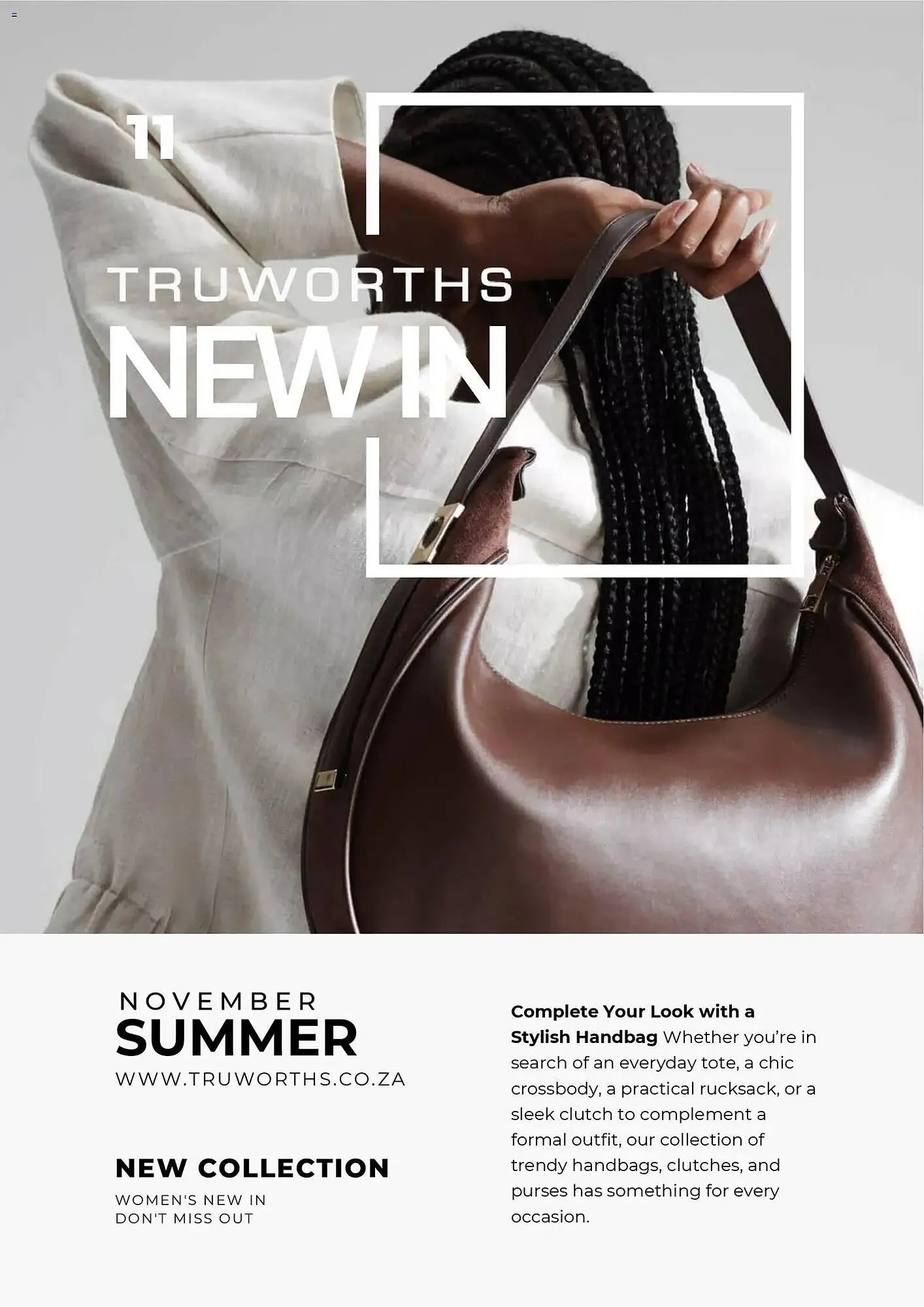 Truworths catalogue from 31 October to 30 November 2025 - Catalogue Page 1