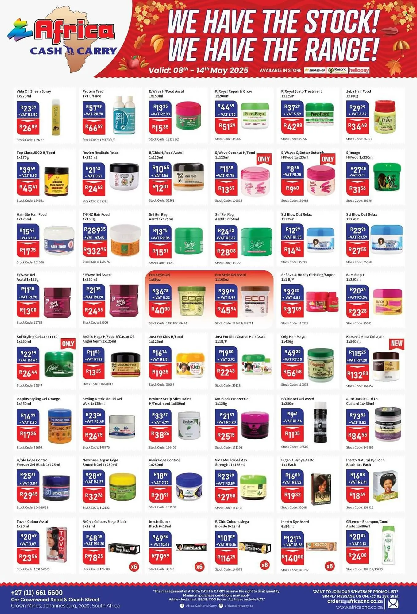 Africa Cash and Carry catalogue from 8 May to 14 May 2025 - Catalogue Page 2