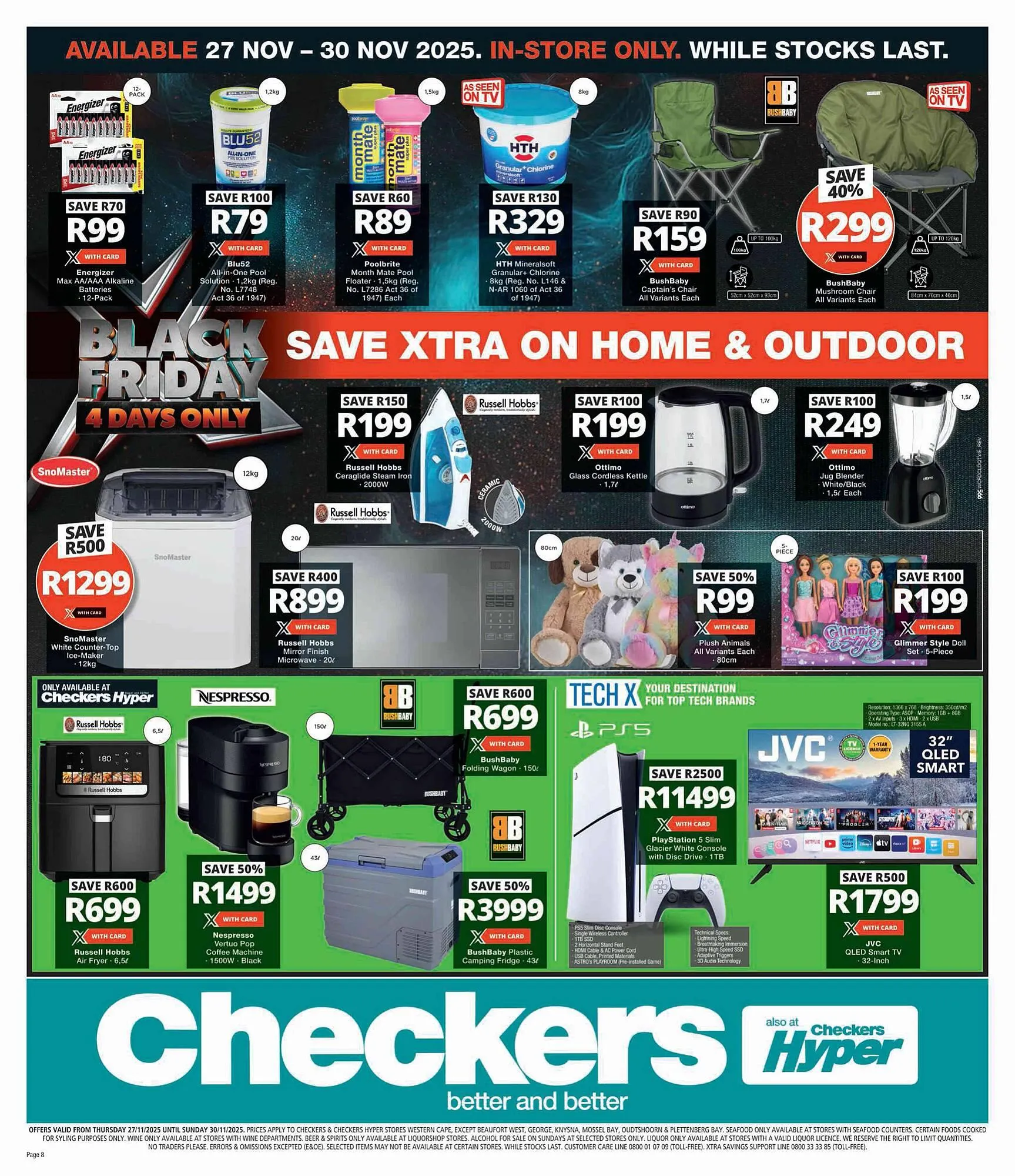 Checkers catalogue from 27 November to 30 November 2025 - Catalogue Page 8
