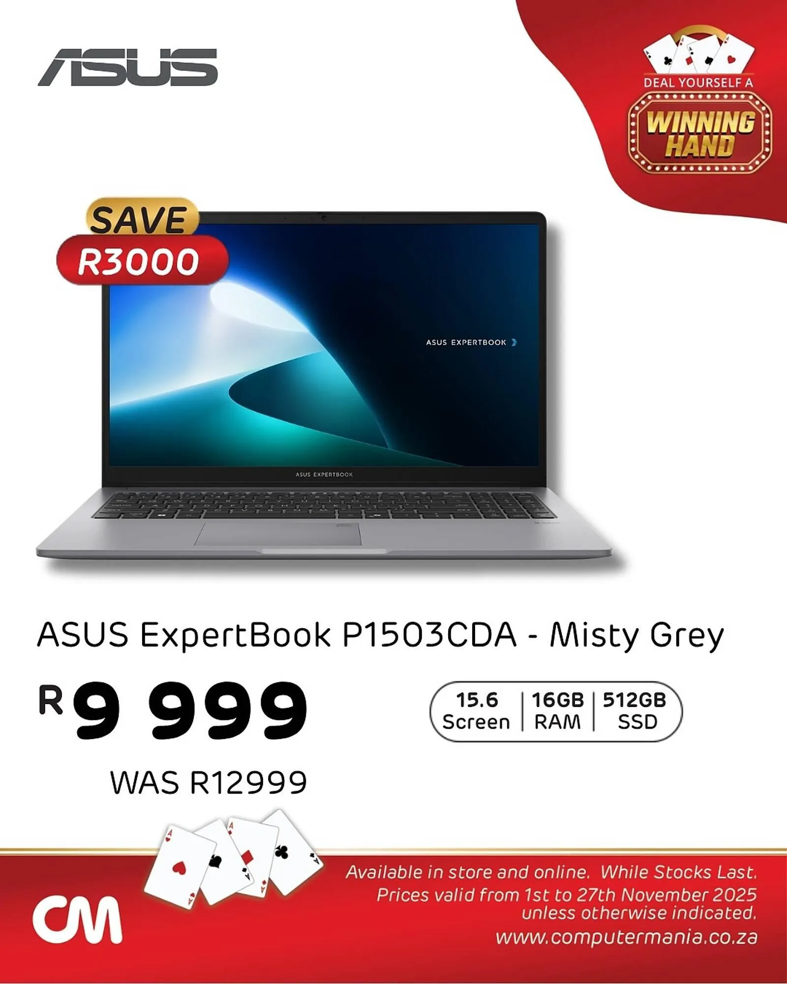 Computer Mania catalogue from 1 November to 27 November 2025 - Catalogue Page 1