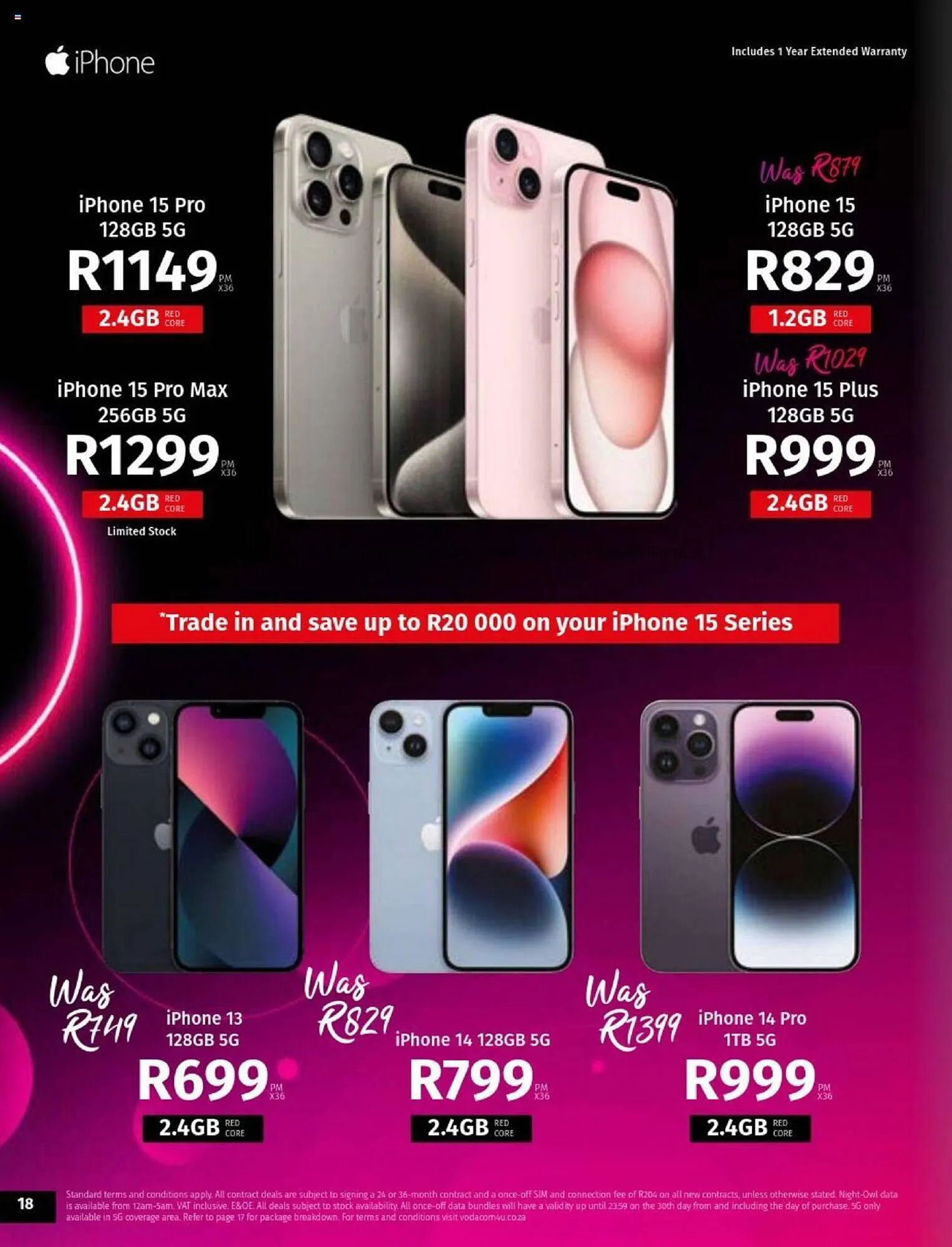 Vodacom catalogue from 7 March to 3 April 2024 - Catalogue Page 18