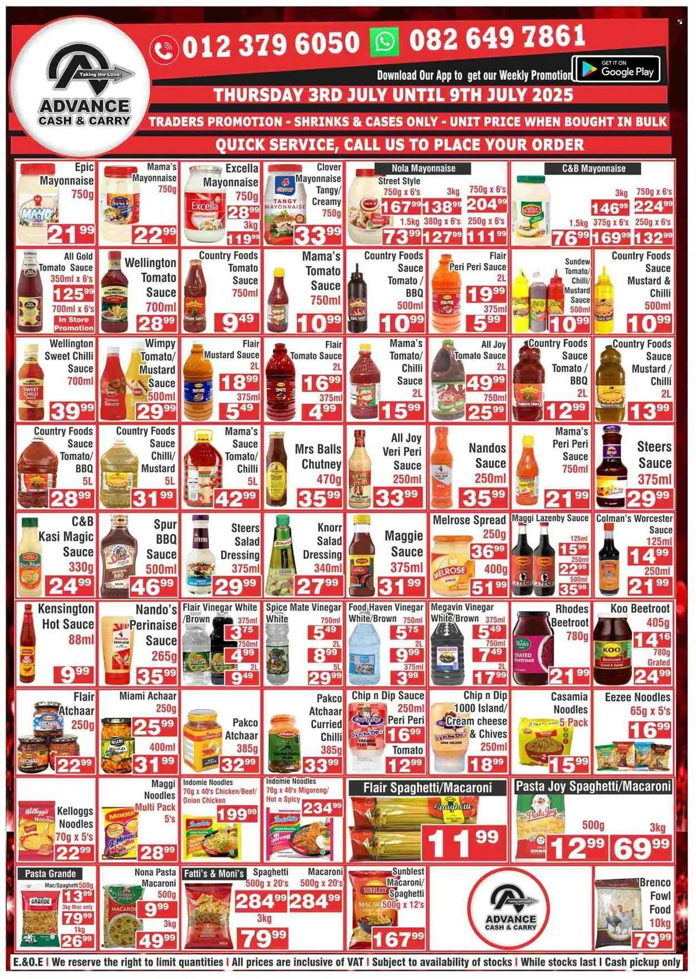 Advance Cash n Carry catalogue from 3 July to 9 July 2025 - Catalogue Page 4