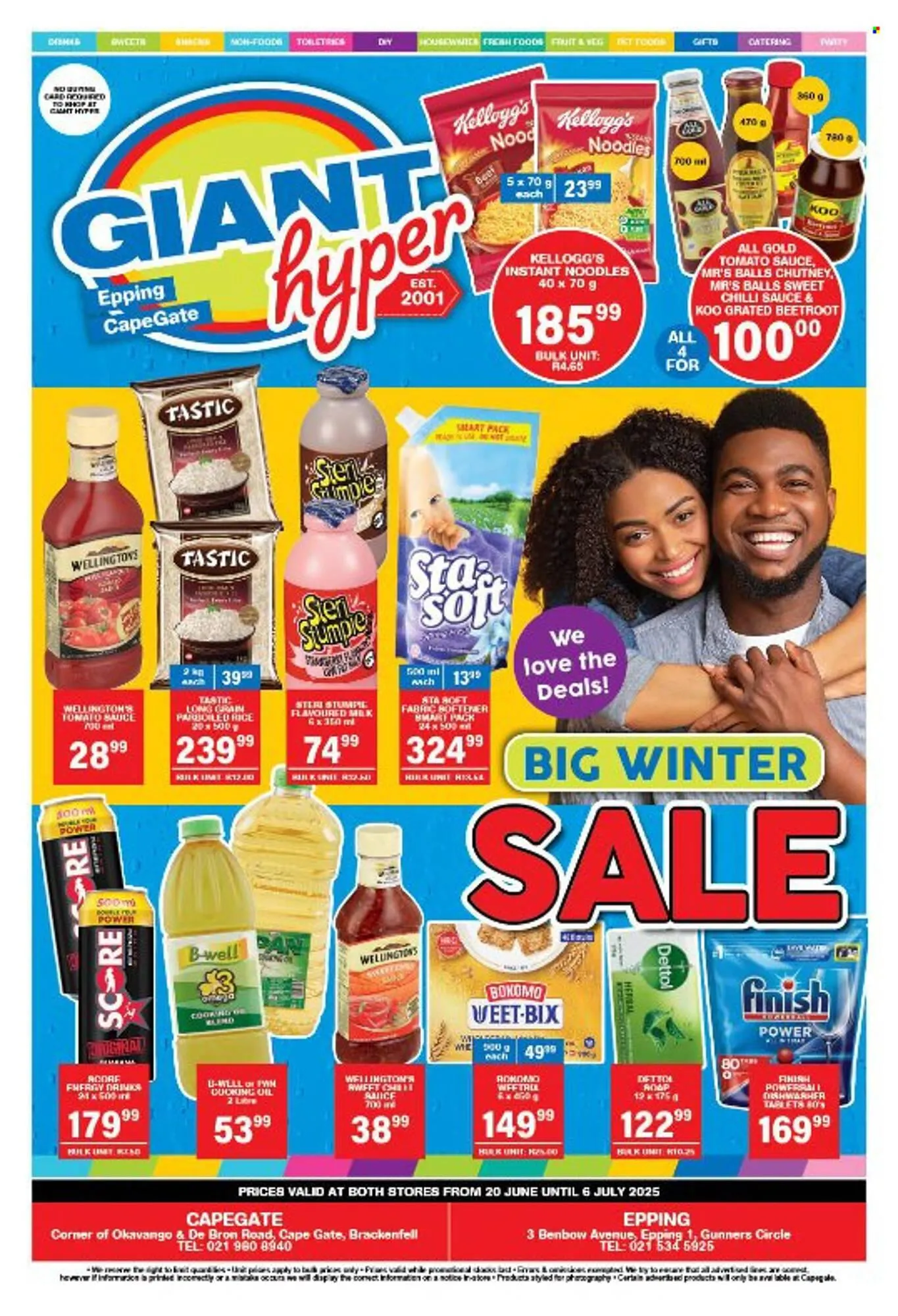 Giant Hyper catalogue from 20 June to 6 July 2025 - Catalogue Page 1