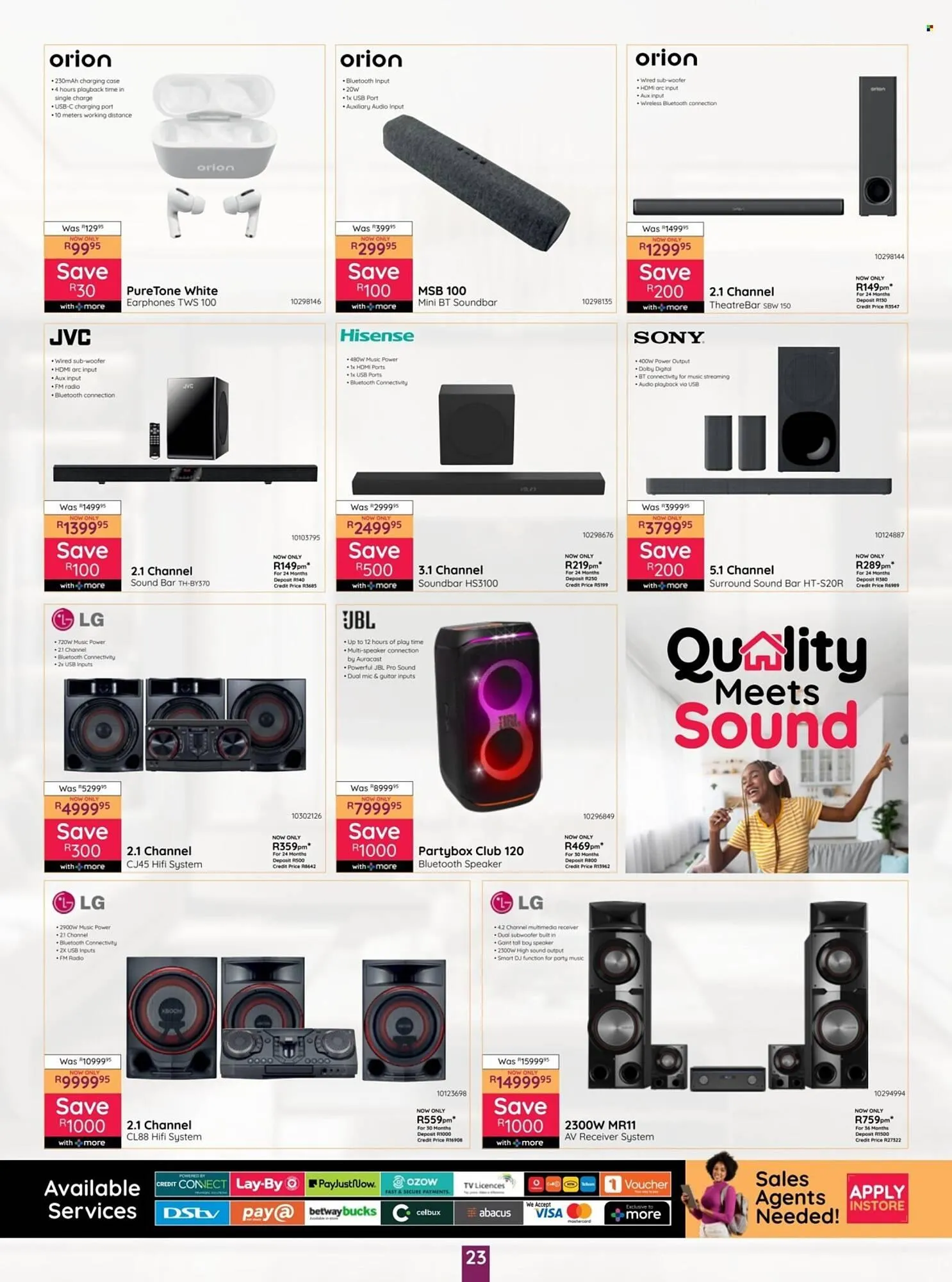 Bradlows catalogue from 17 July to 20 August 2025 - Catalogue Page 23