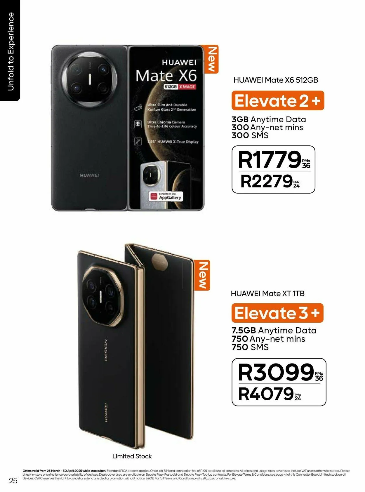 Cell C Current catalogue from 27 March to 10 April 2025 - Catalogue Page 25