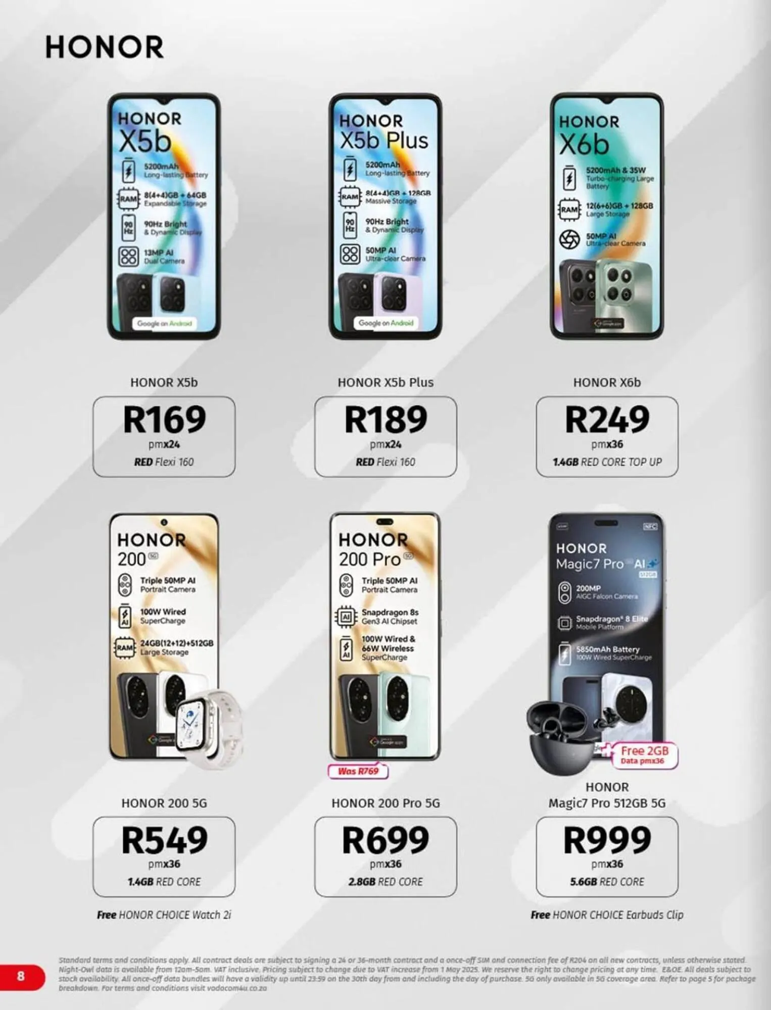 Vodacom catalogue from 4 April to 6 May 2025 - Catalogue Page 8