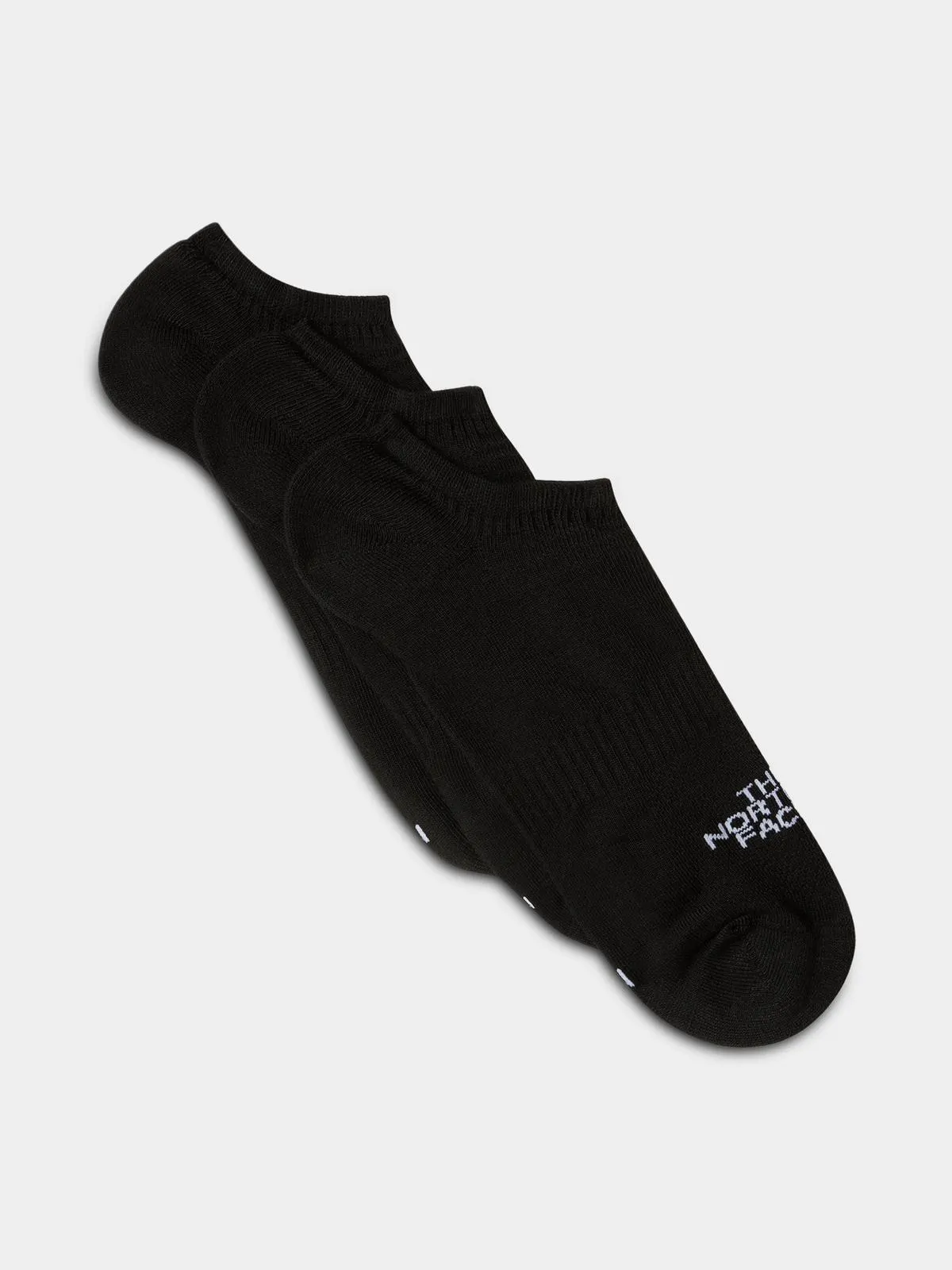 The North Face Black Sport Invisible 3P Socks