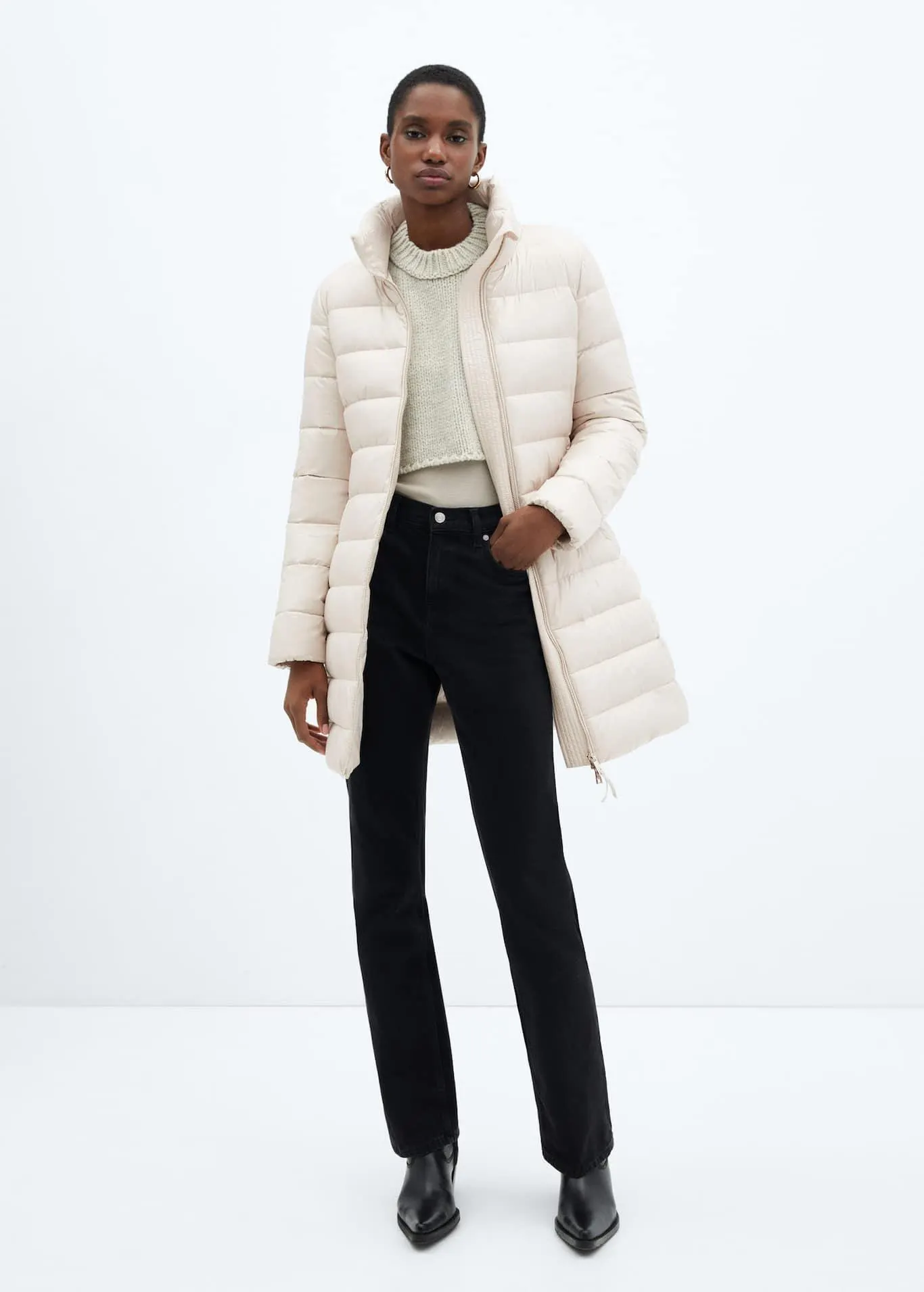 Vízhatlan tollkabát