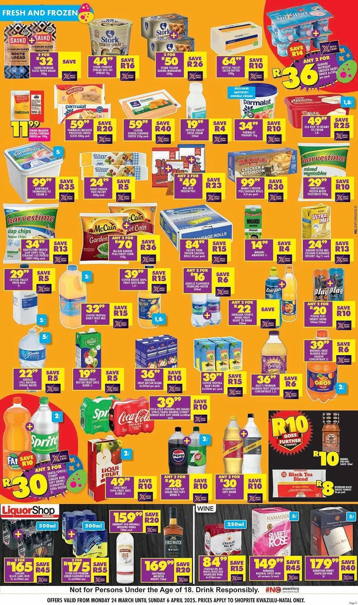Shoprite catalogue from 25 March to 6 April 2025 - Catalogue Page 3