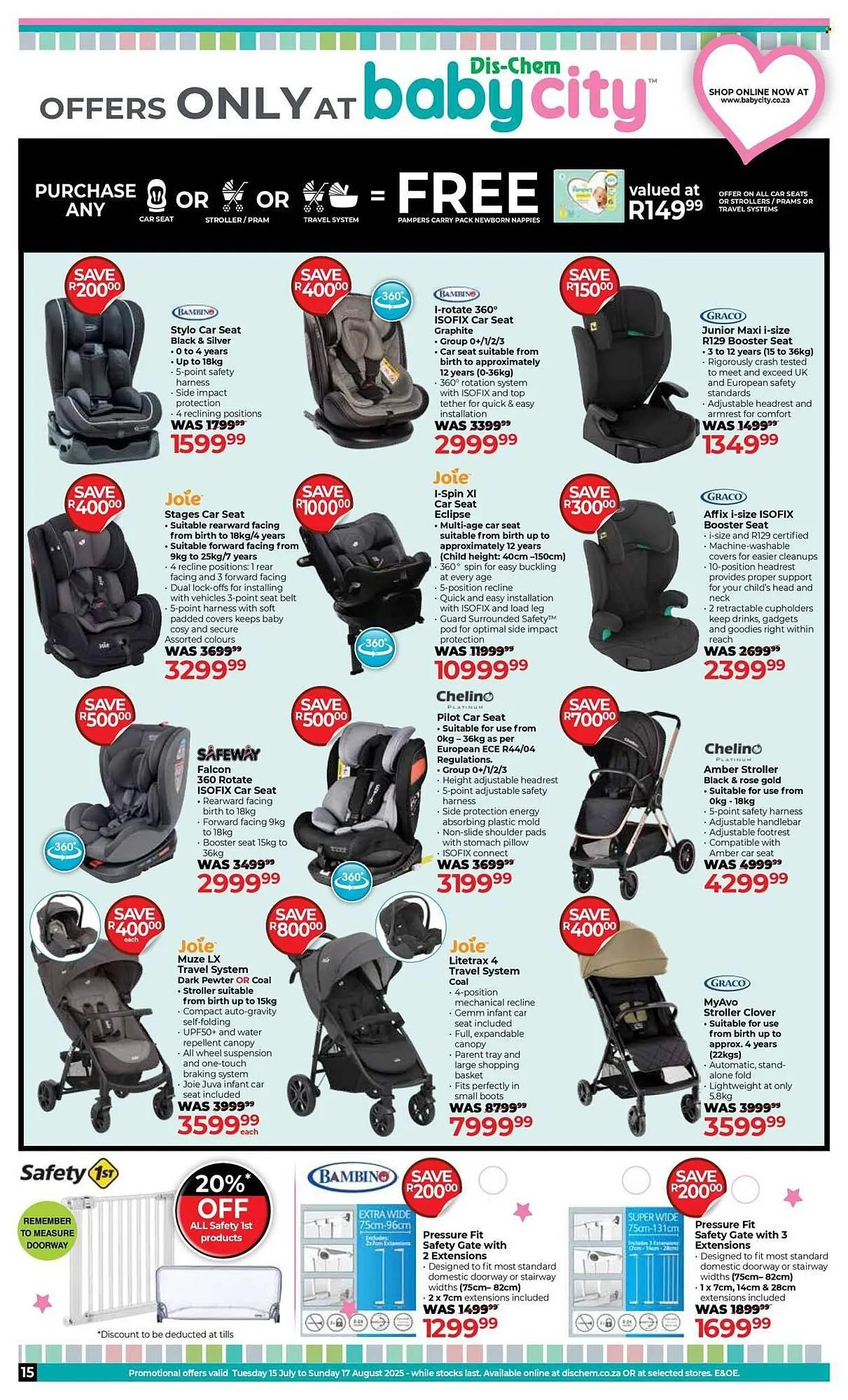 Baby City catalogue from 15 July to 17 August 2025 - Catalogue Page 15