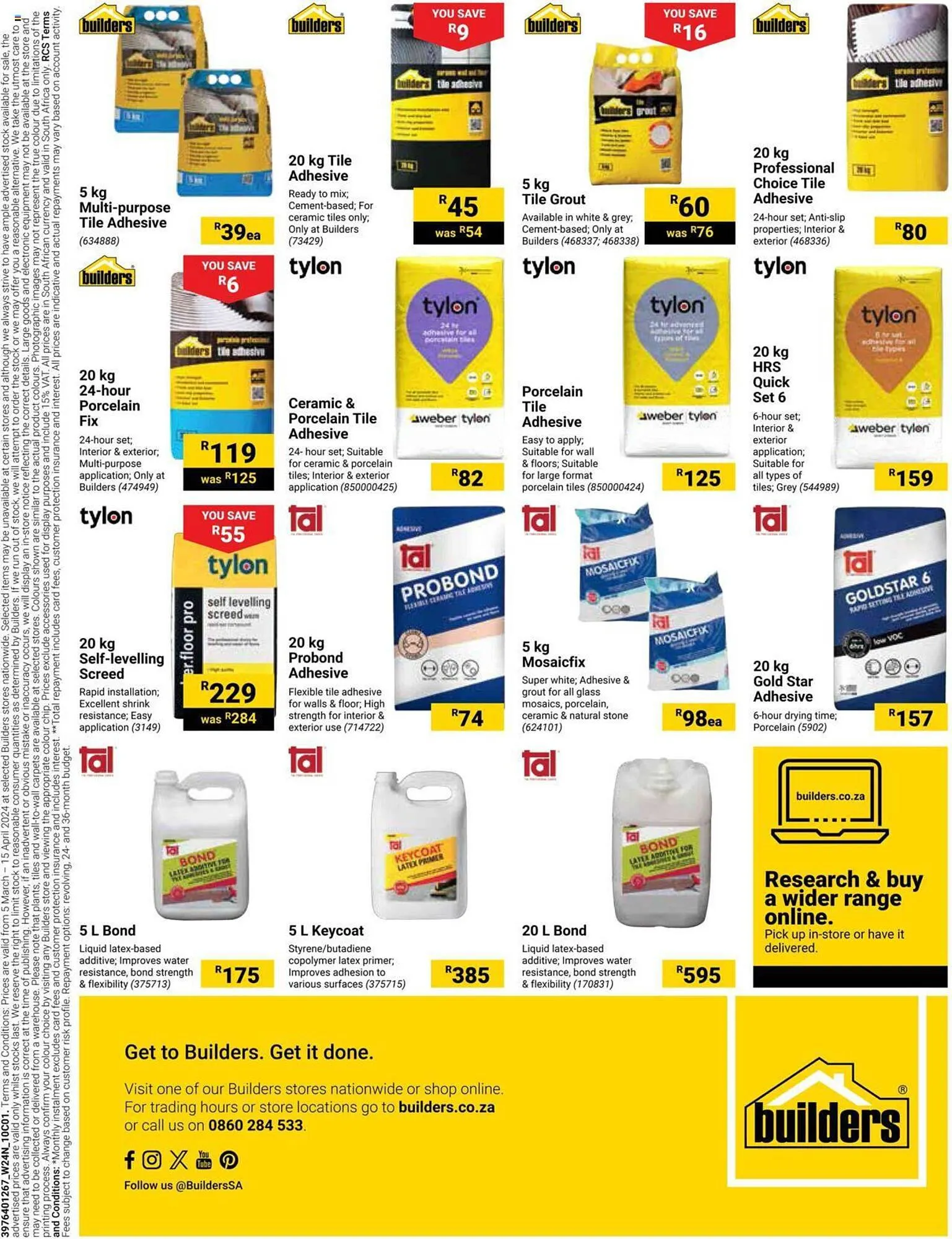 Builders Warehouse catalogue from 5 March to 15 April 2024 - Catalogue Page 15