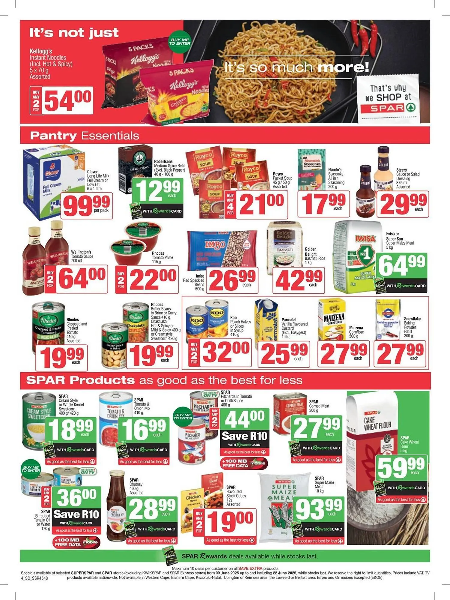 KwikSpar catalogue from 9 June to 22 June 2025 - Catalogue Page 4