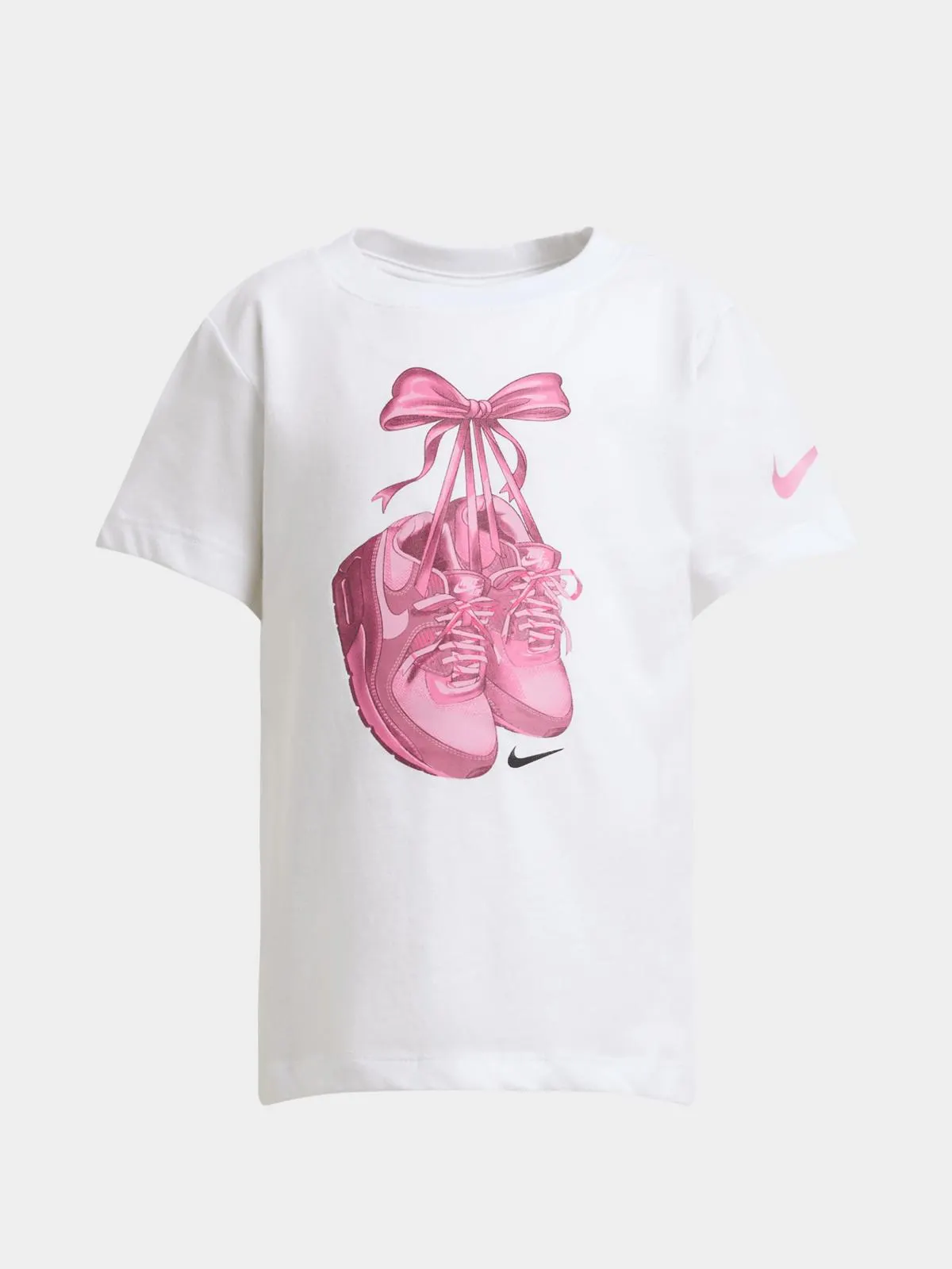 Nike Girls Bowmax White T-Shirt